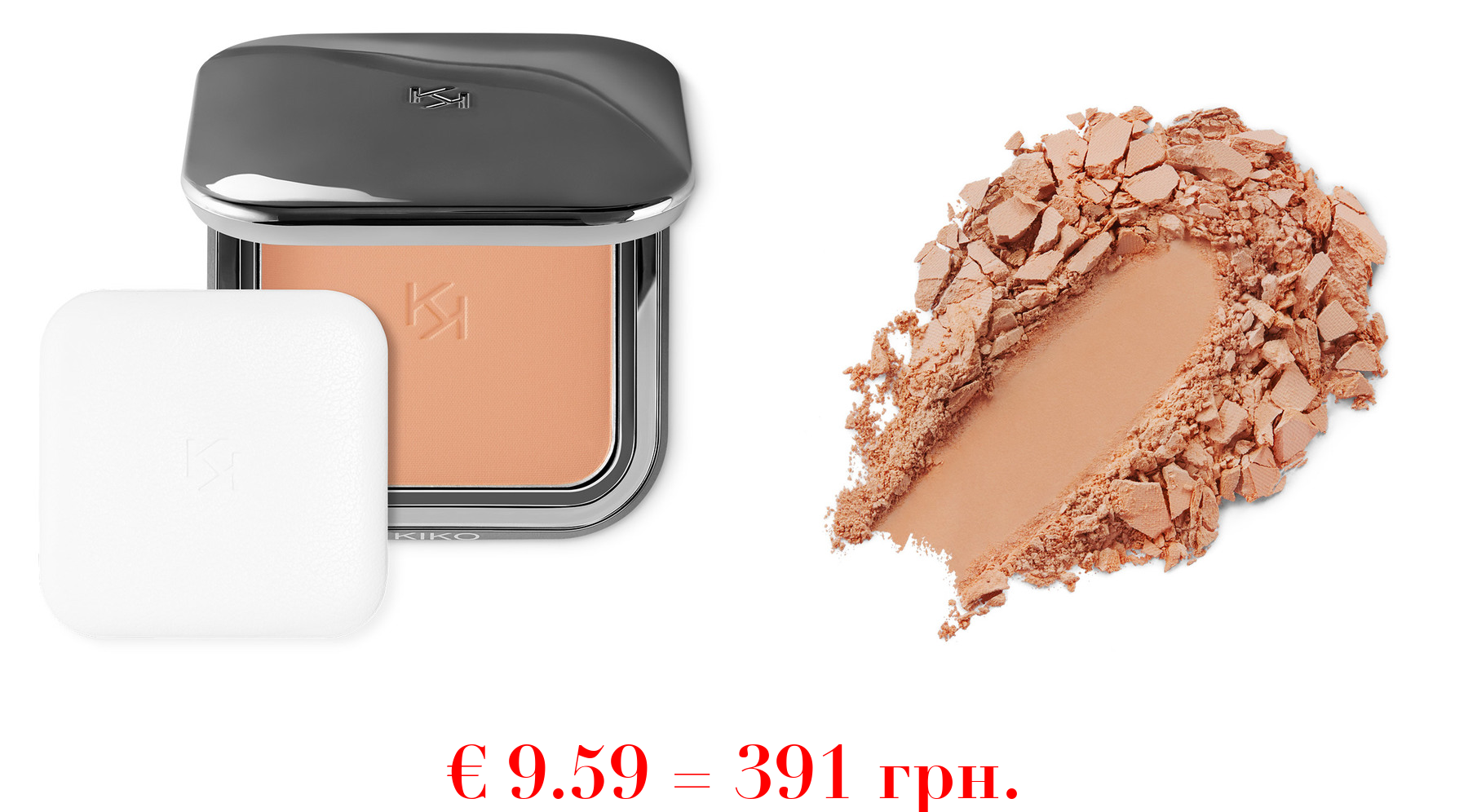 matte fusion pressed powderKompakter Puder mit natürlich mattem Finish