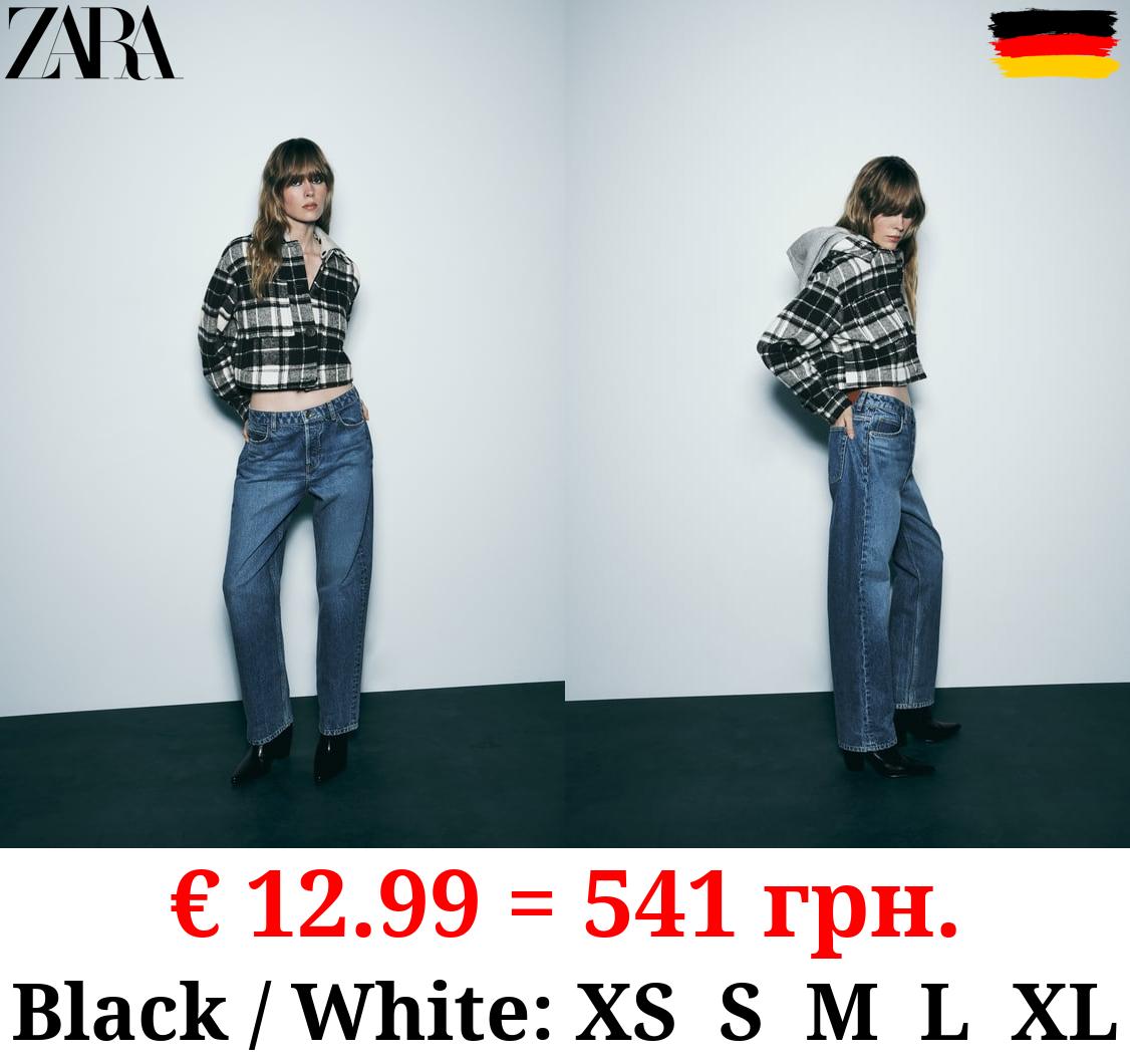 CONTRAST JACKET WITH DETACHABLE HOOD