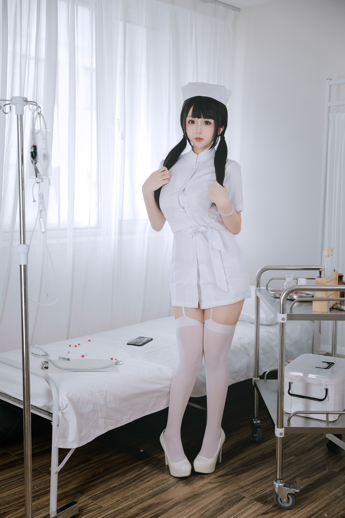 Cosplay Rinaijiao日奈娇 诊所护士 Set.01 7