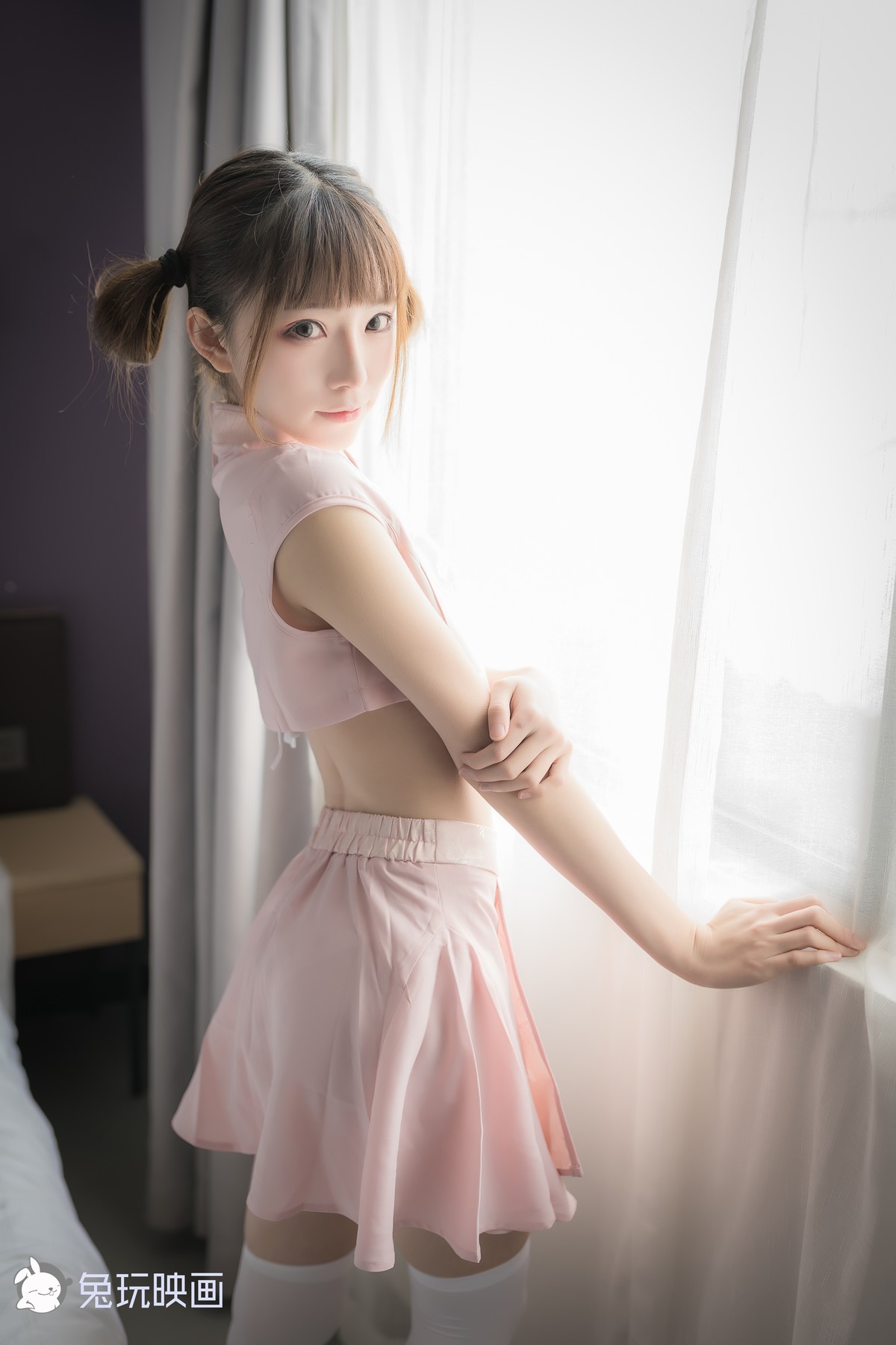 Cosplay 兔玩映画 粉色团子 16