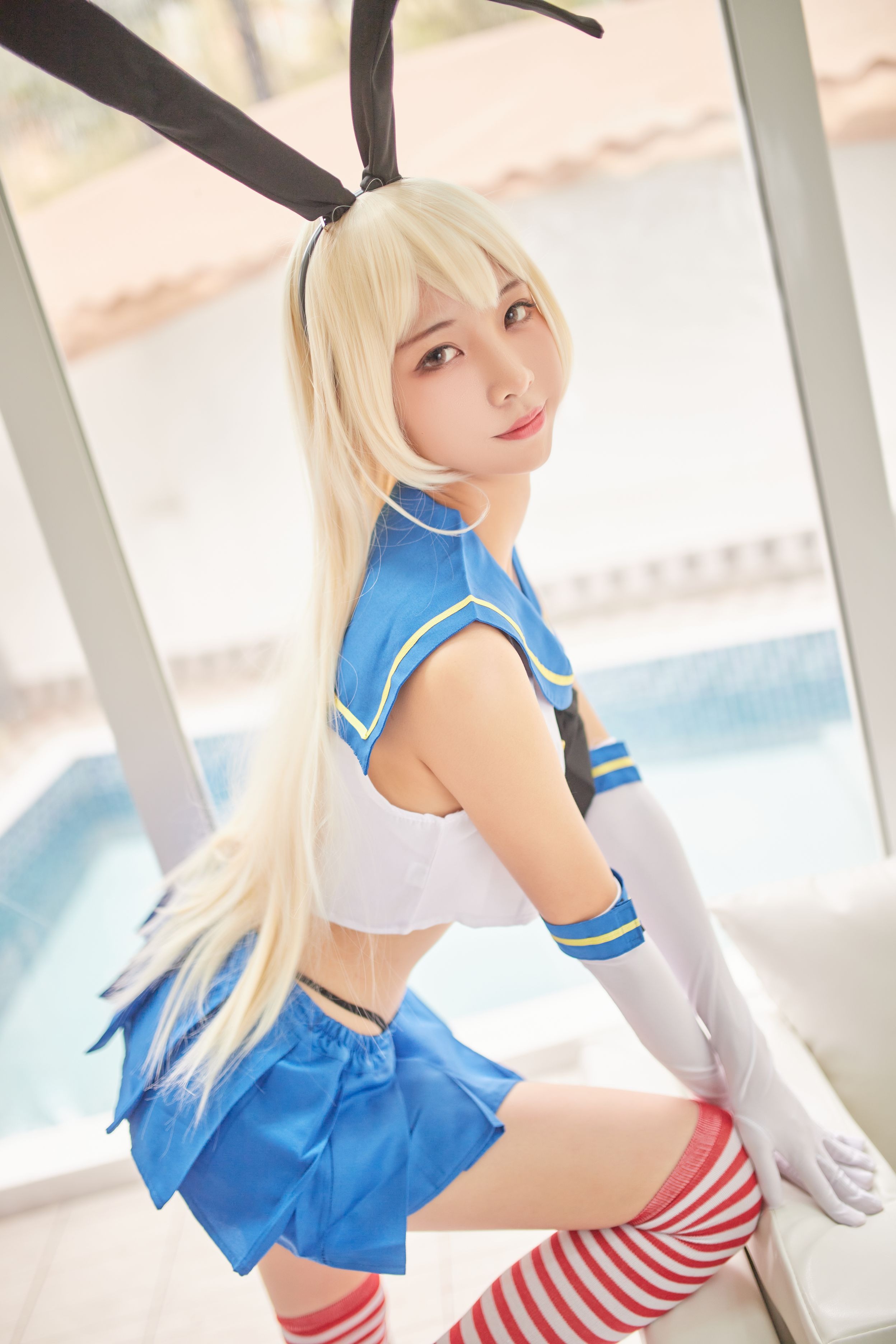 西瓜 - C服岛风少女摄影输出 133