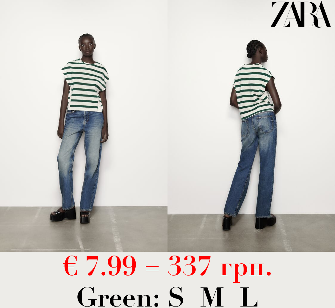 RUSTIC T-SHIRT WITH BUTTONS