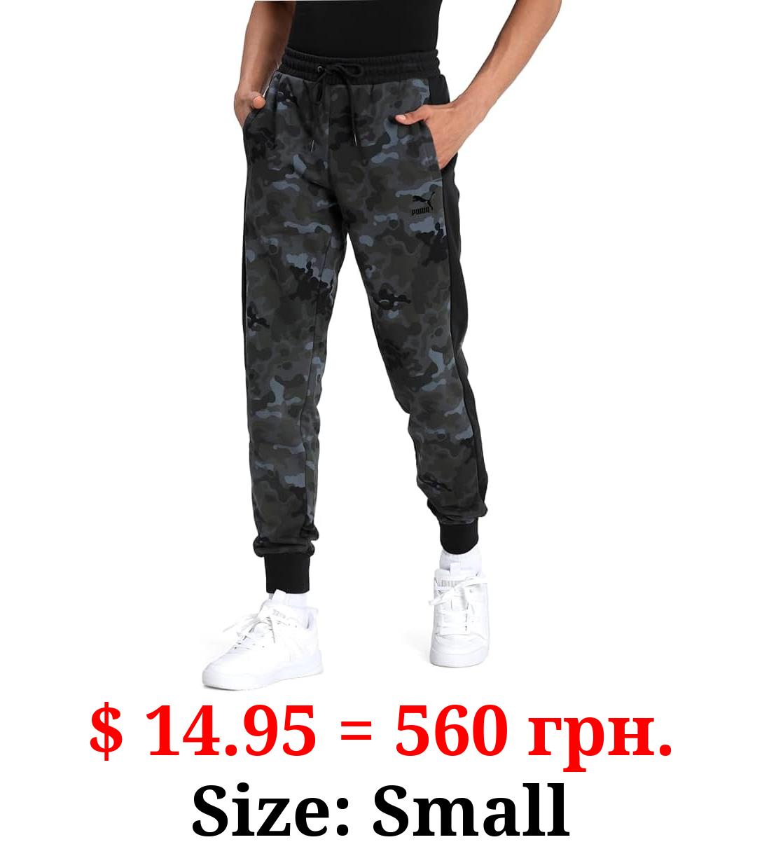 PUMA Mens Classics Graphics T7 Pants Casual - Black