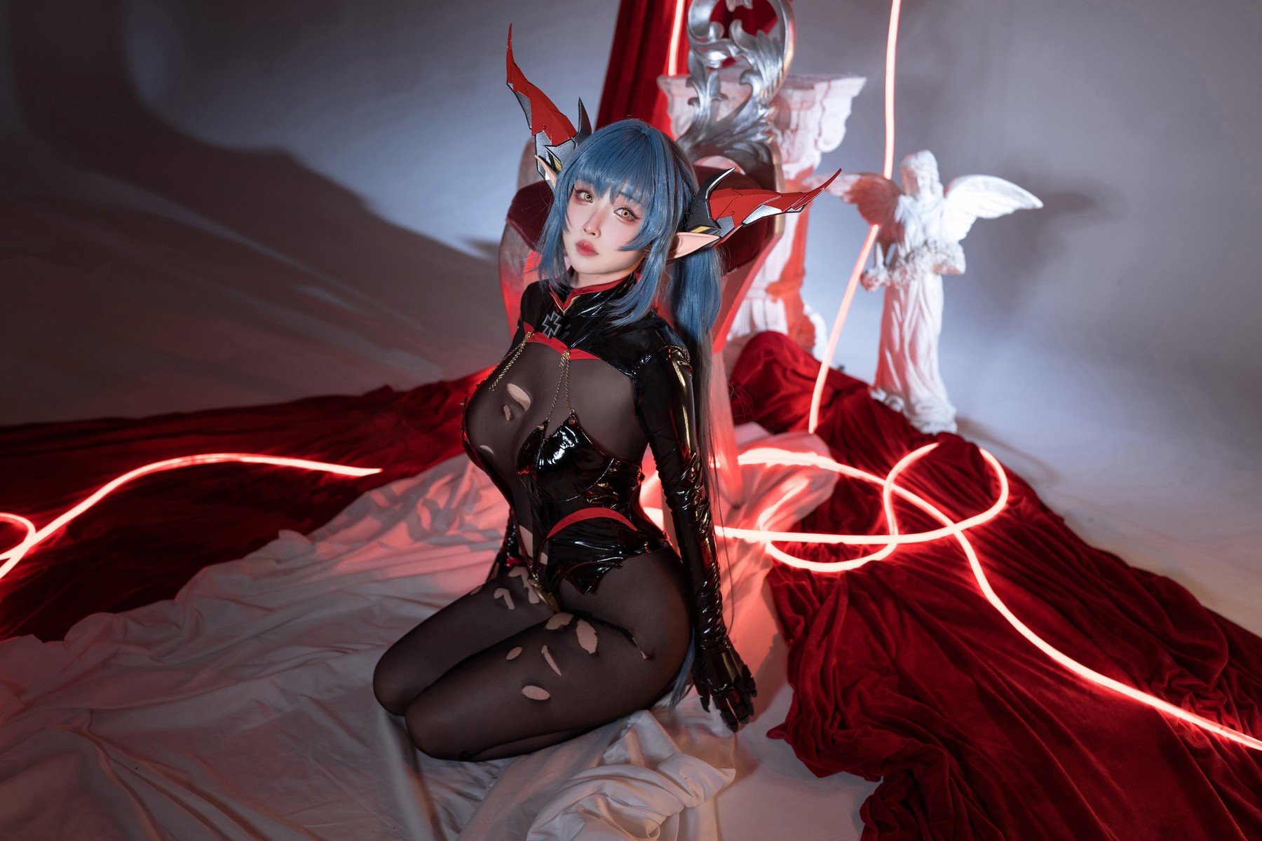 Cosplay rioko凉凉子 碧蓝航线 雷根斯堡 2