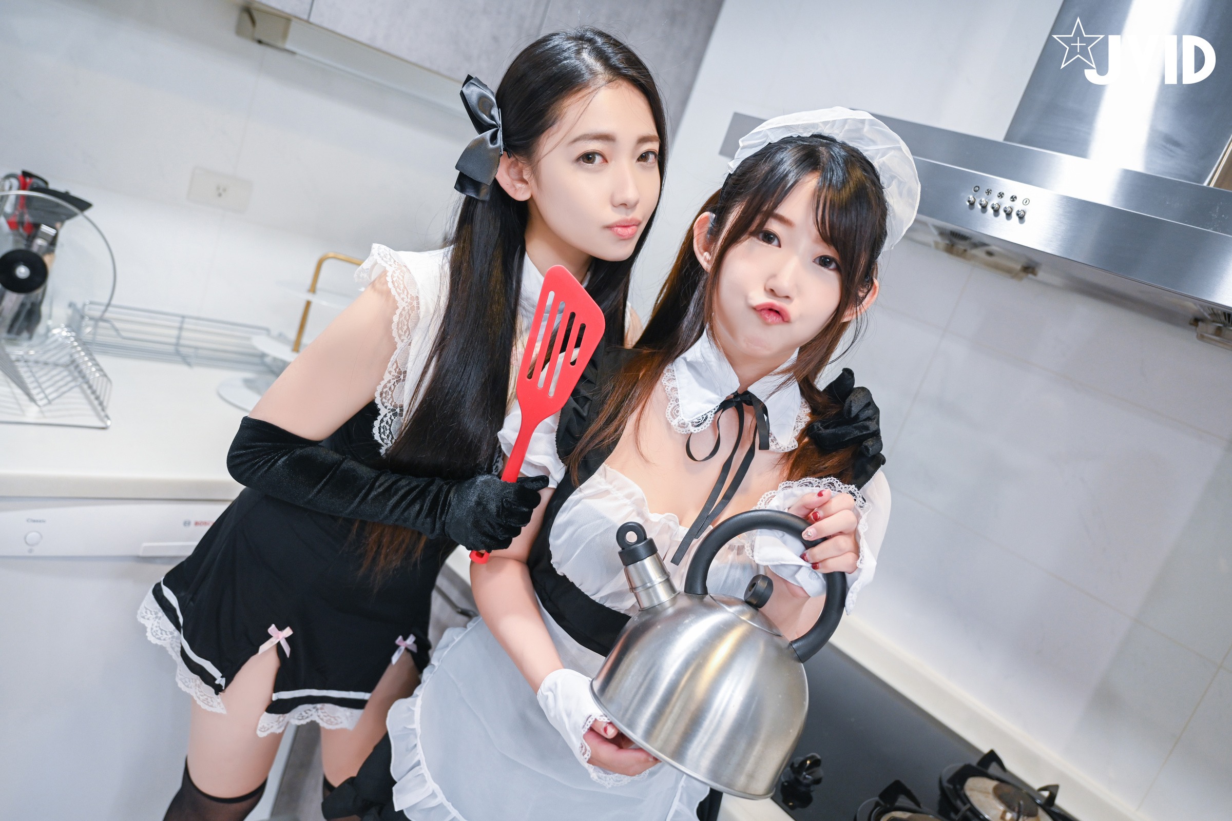 [JVID] 夏暮光&肉包 - 女仆 94P 11