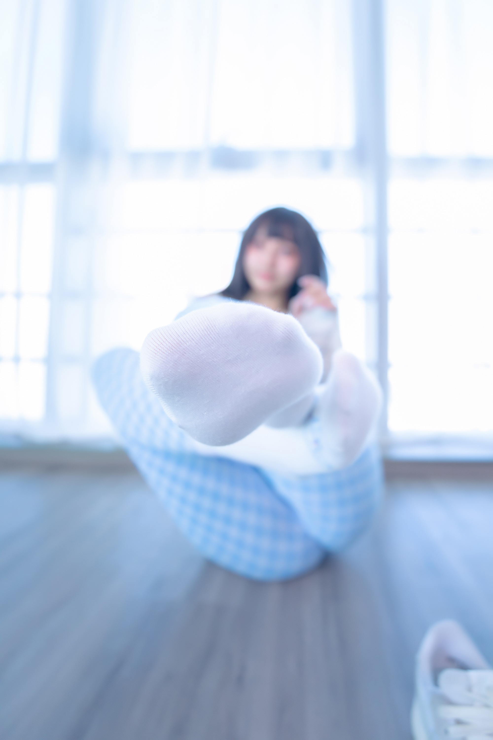神楽坂真冬 - NO.93 蓝白格 [75P-172MB] 37