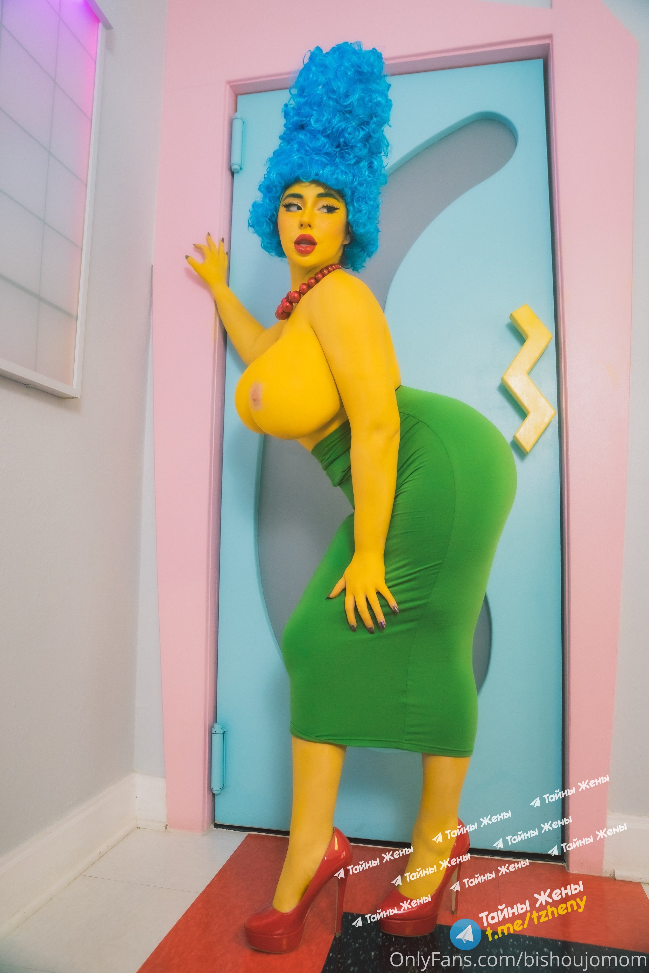 Marge simpson cosplay porn