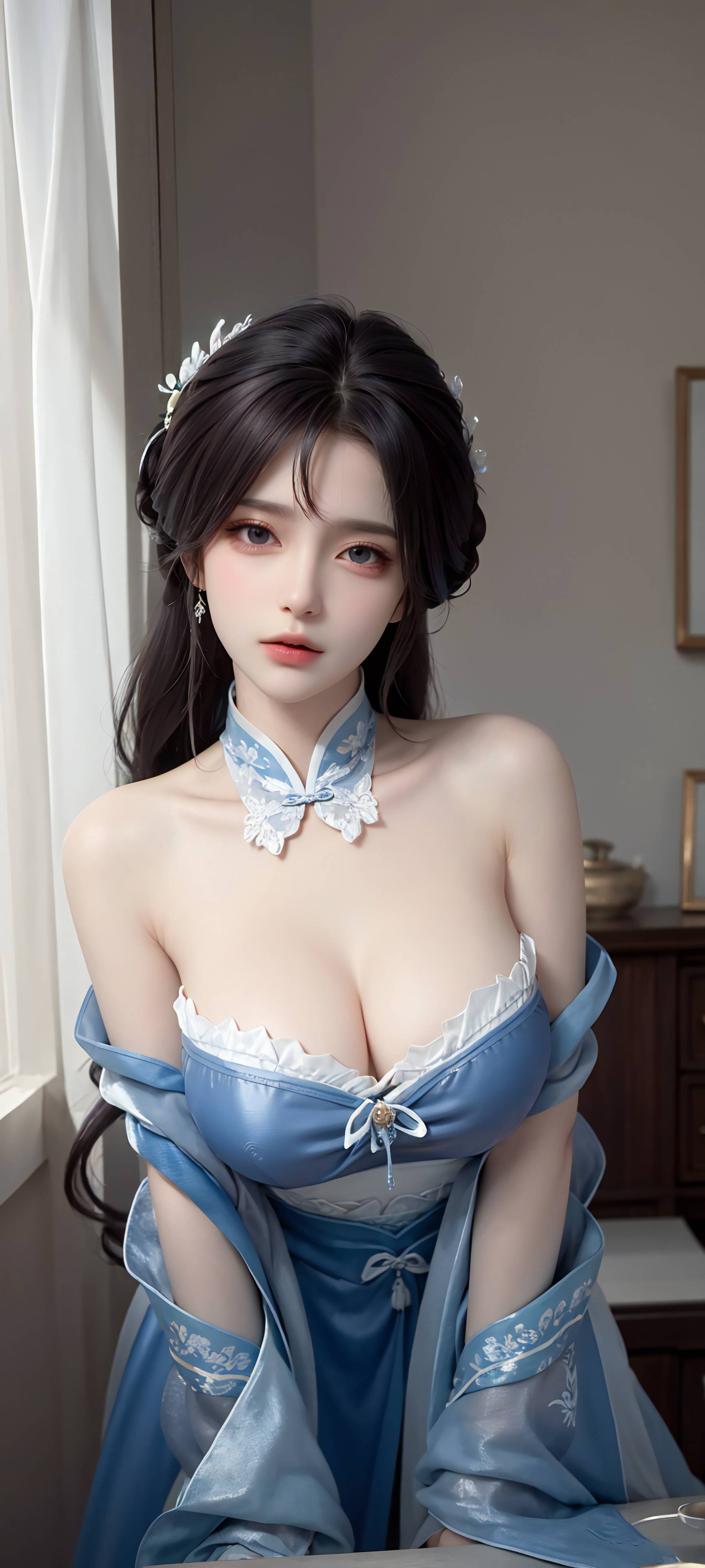 图片[44]-蓝色裙摆0401-六色网