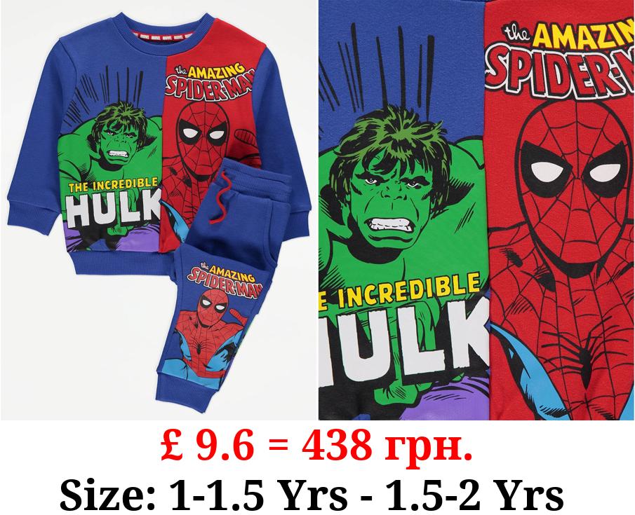 Marvel Superhero Sweatshirt and Joggers Outfit