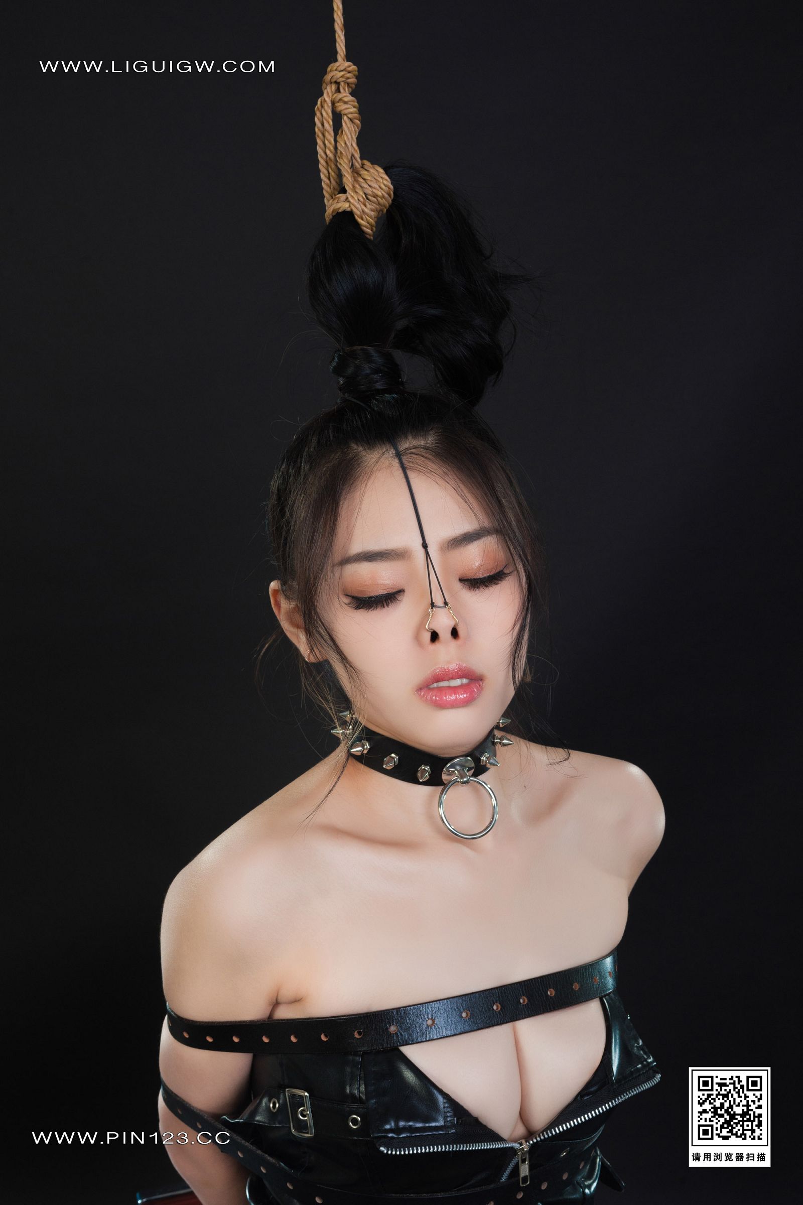 图片[14]-[Ligui丽柜]2023.10.26 欲女皮缚 小智贤-六色网