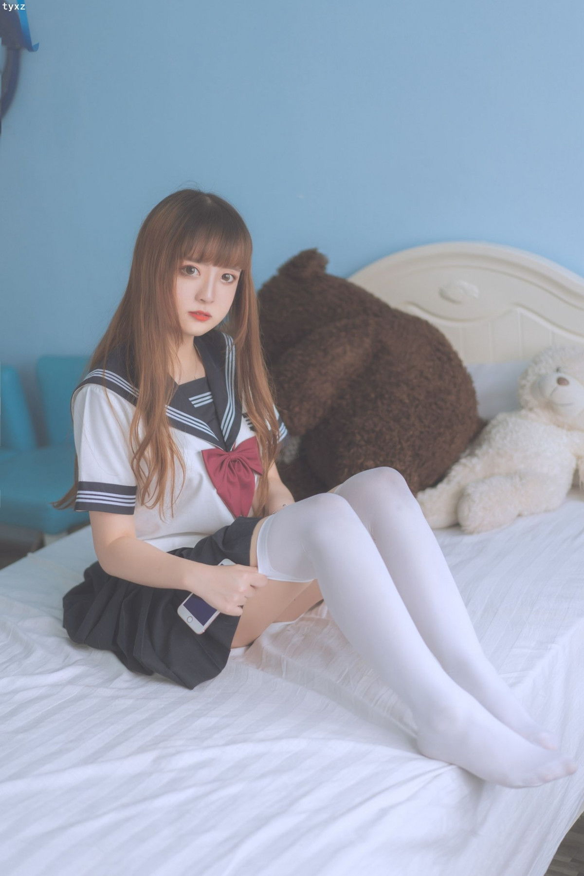 Cosplay 一隻雲燒 JK少女 9