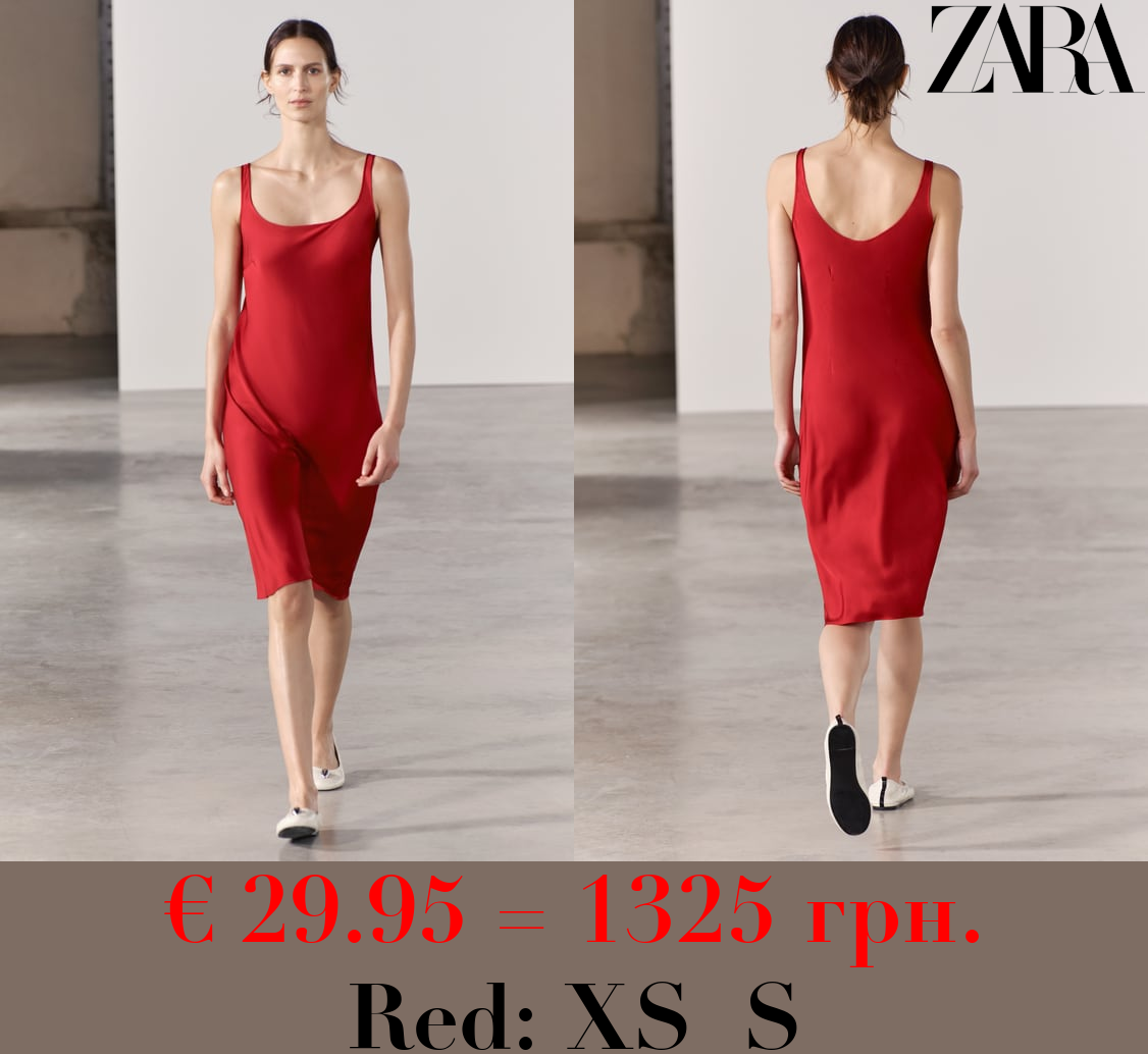 ZW COLLECTION SATIN DRESS