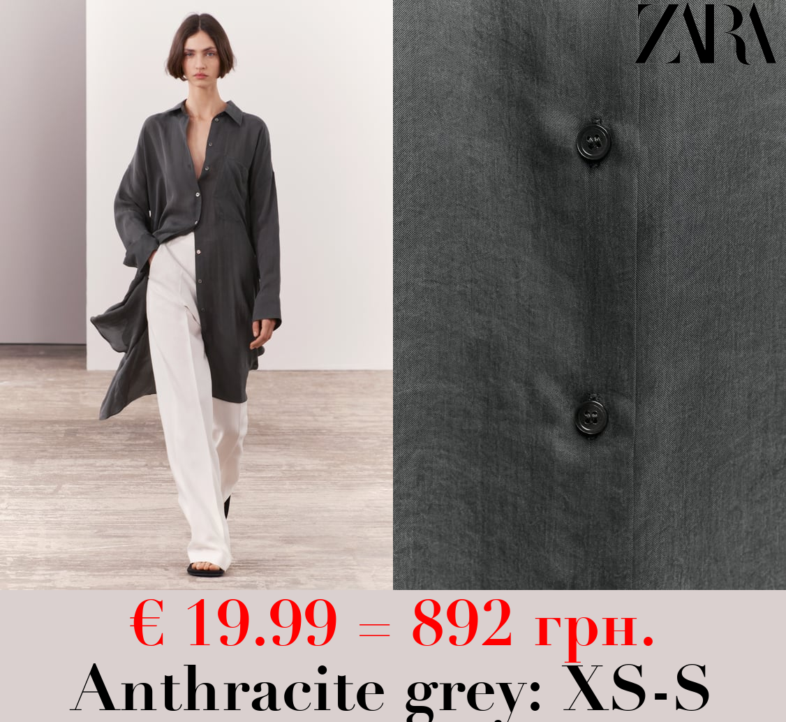 ZW COLLECTION FLOWING OVERSIZE BLOUSE