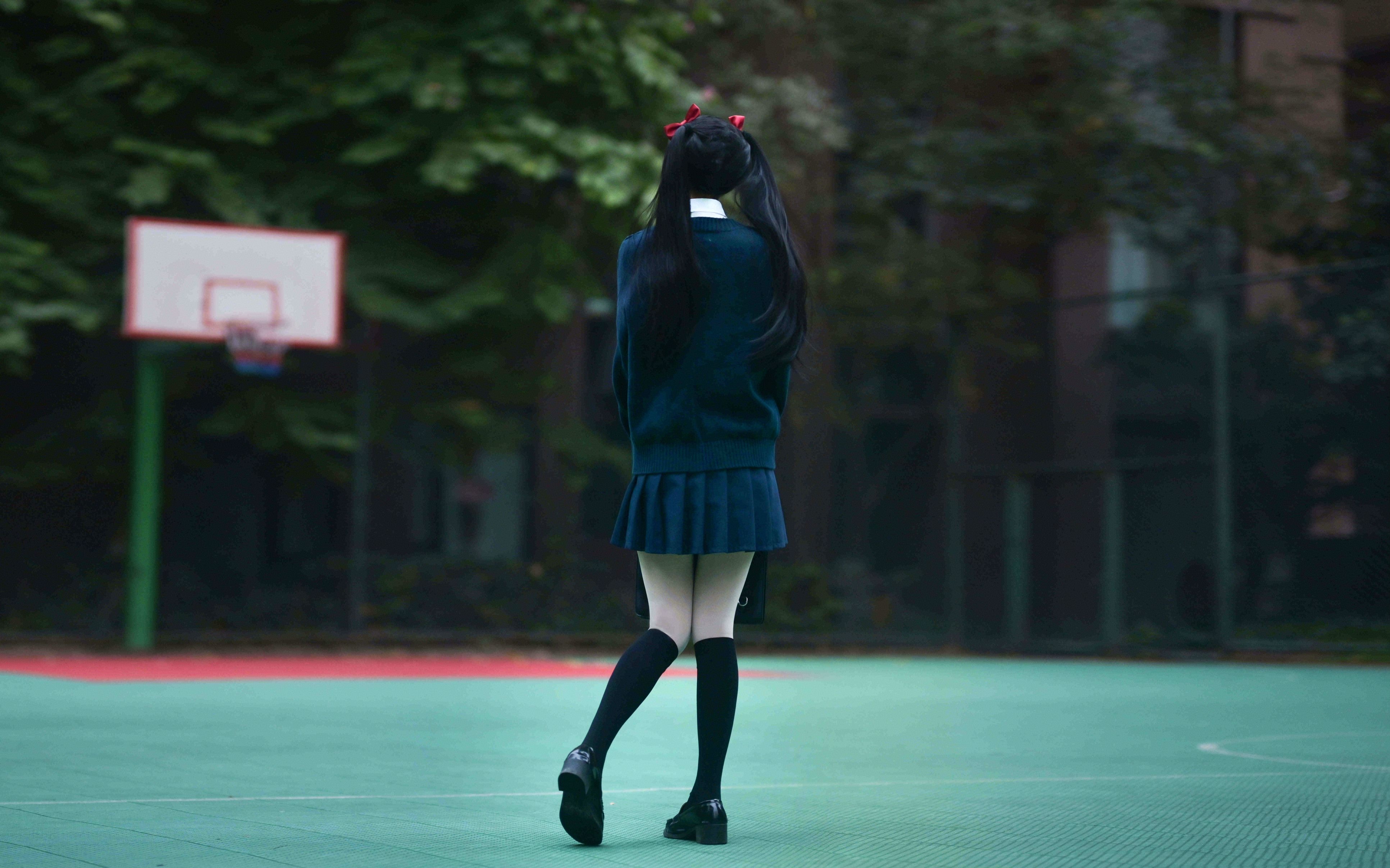 鹿八岁 少女的悸动XJK双马尾 35