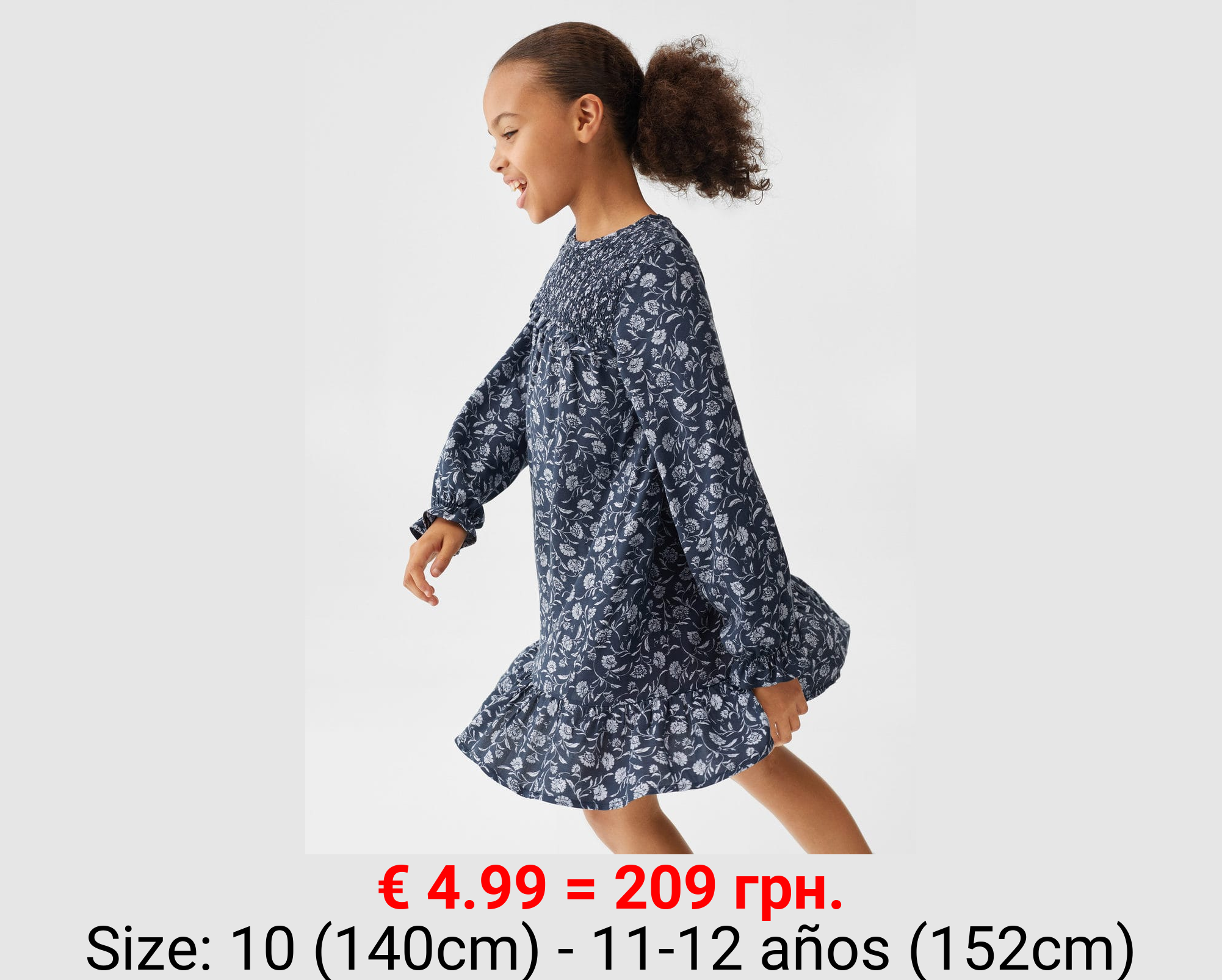 Vestido estampado floral