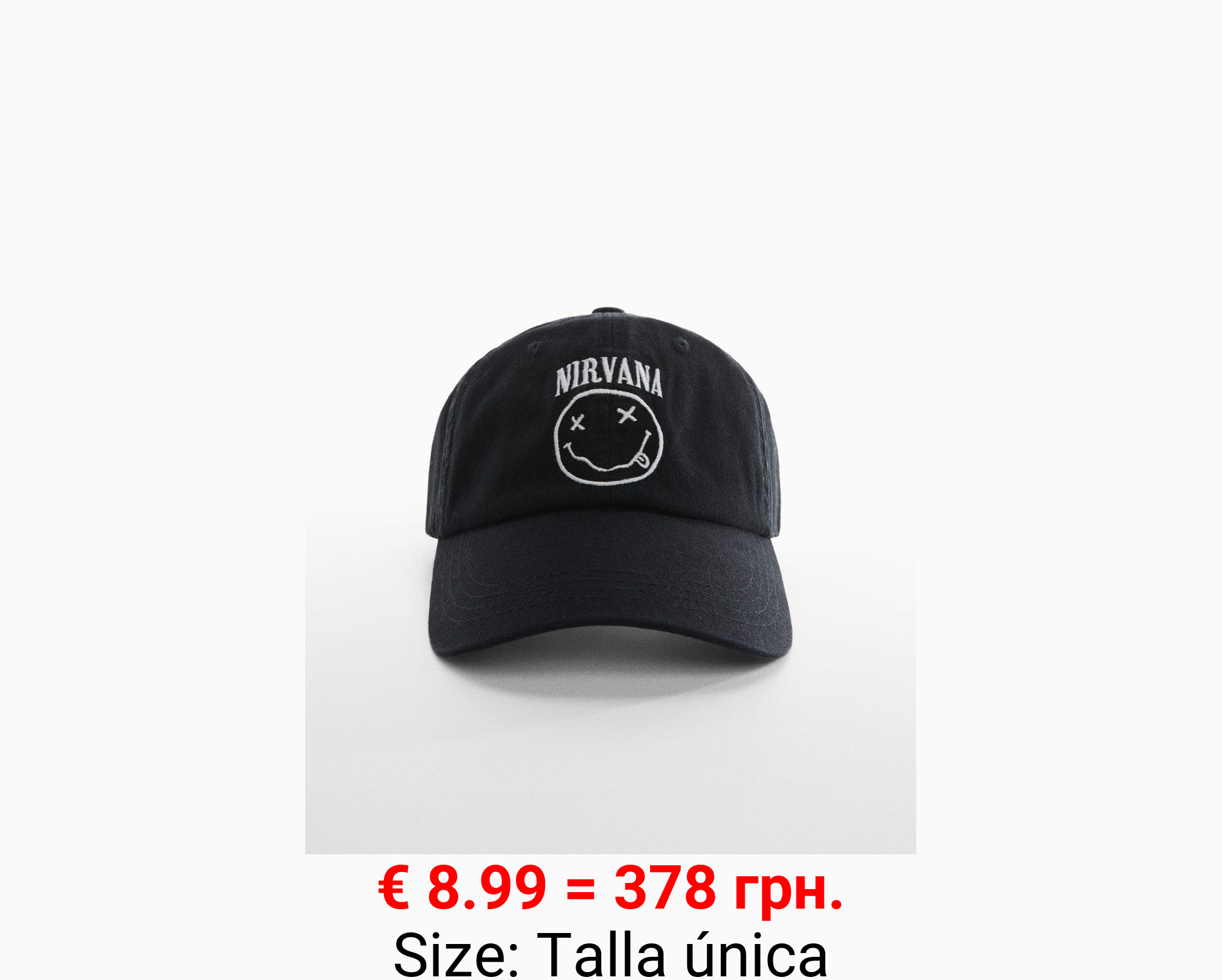 Gorra diseño nirvana