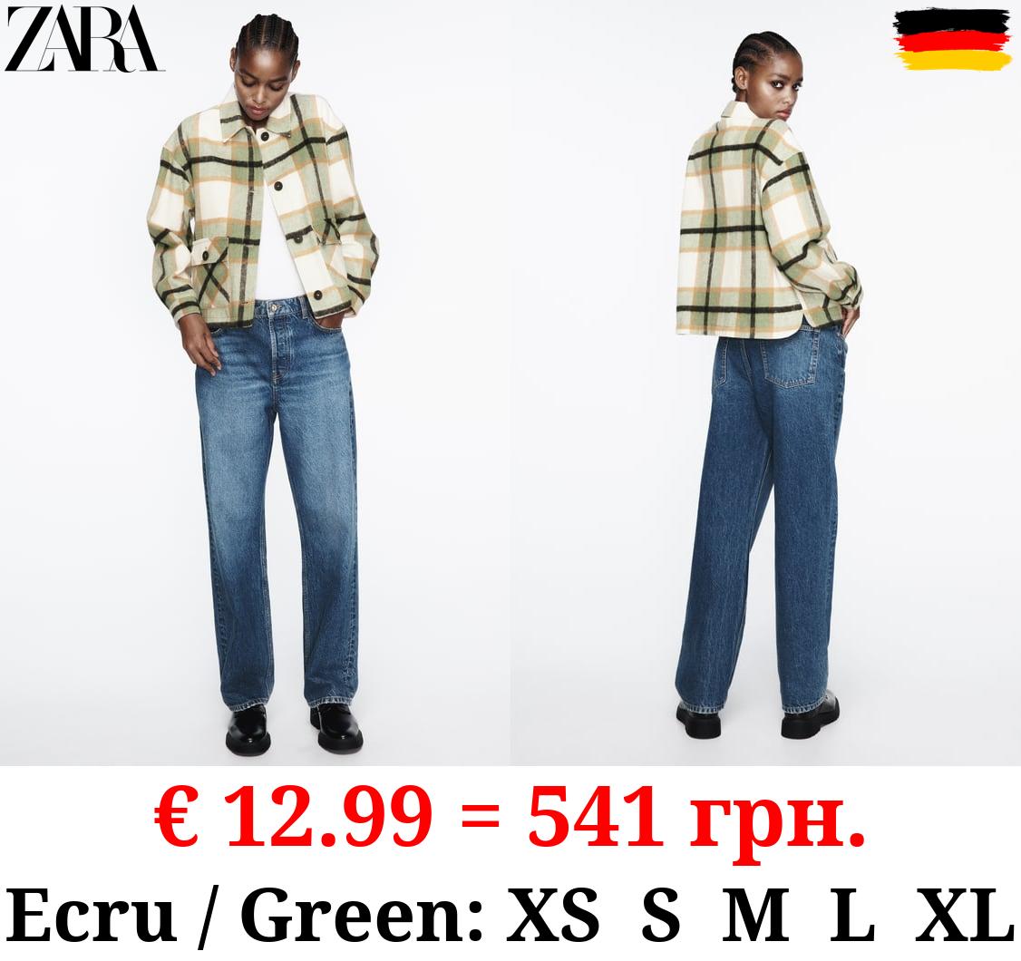 CHECK OVERSHIRT WITH PATCH POCKETS