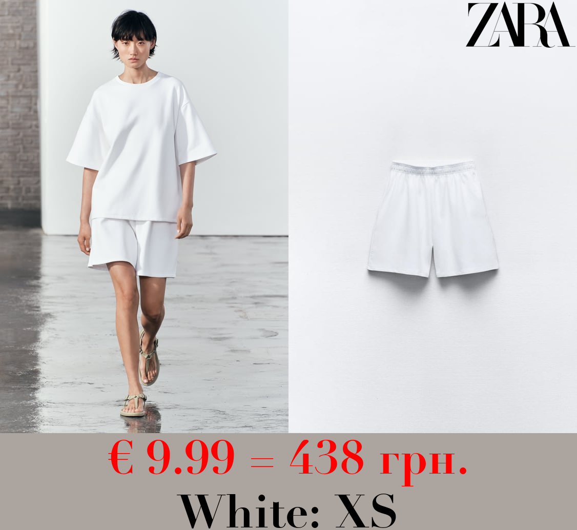 INTERLOCK BERMUDA SHORTS