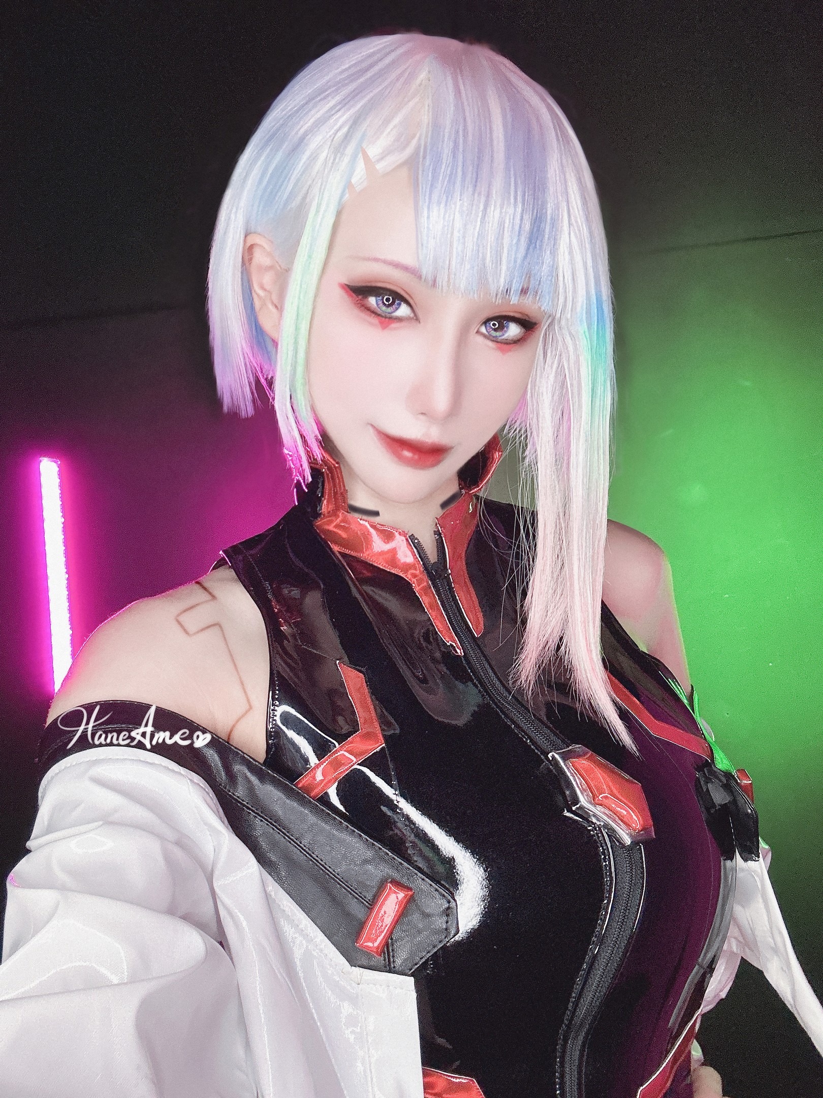 Hane Ame 雨波写真 - Cyberpunk Lucy 30
