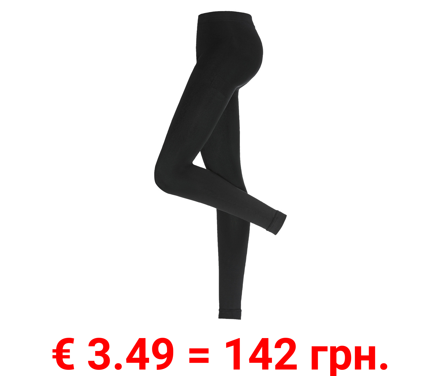 esmara® Damen Thermoleggings mit angerauter Innenseite