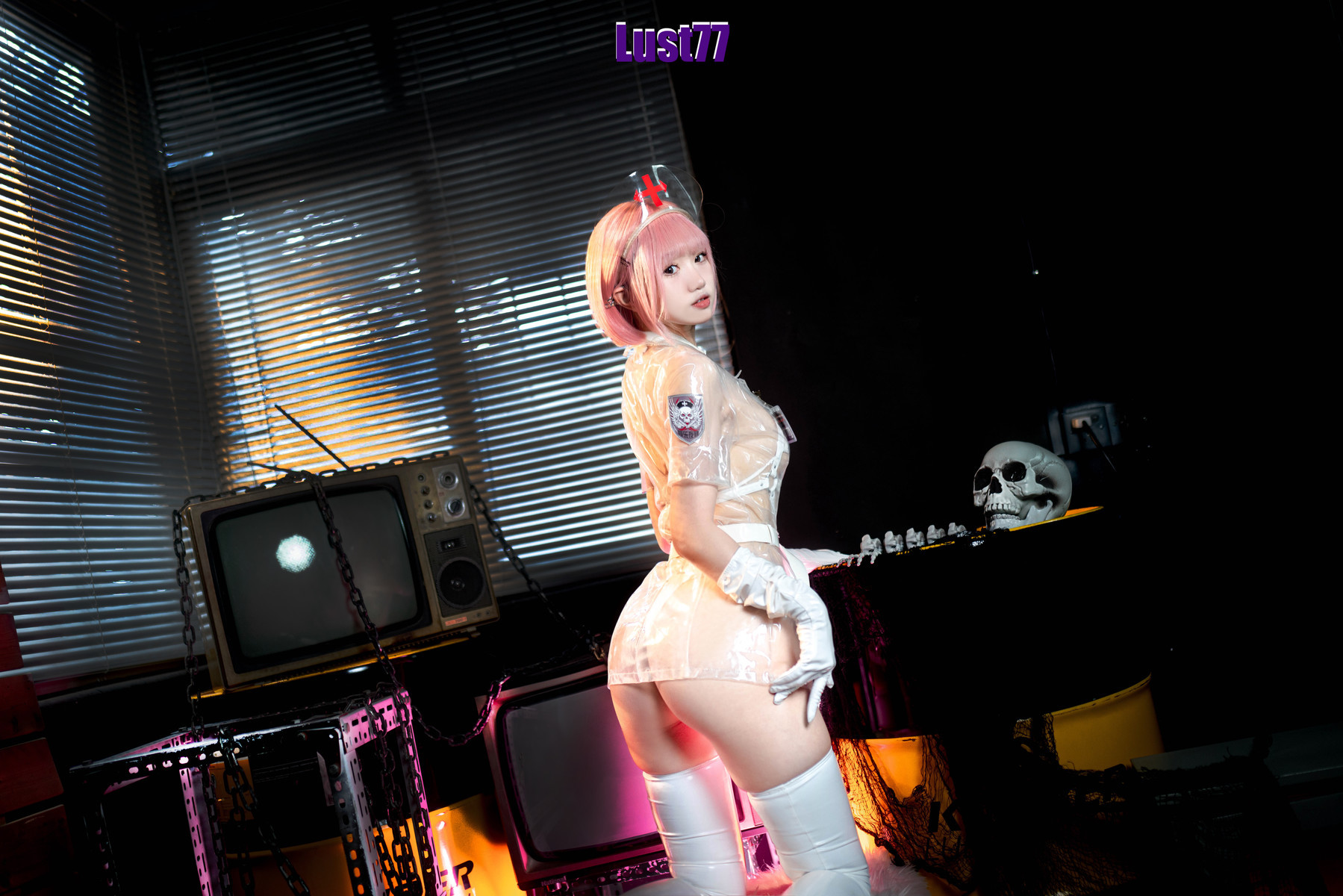 Cosplay 柒柒不可爱 夜勤护士 Set.01 20