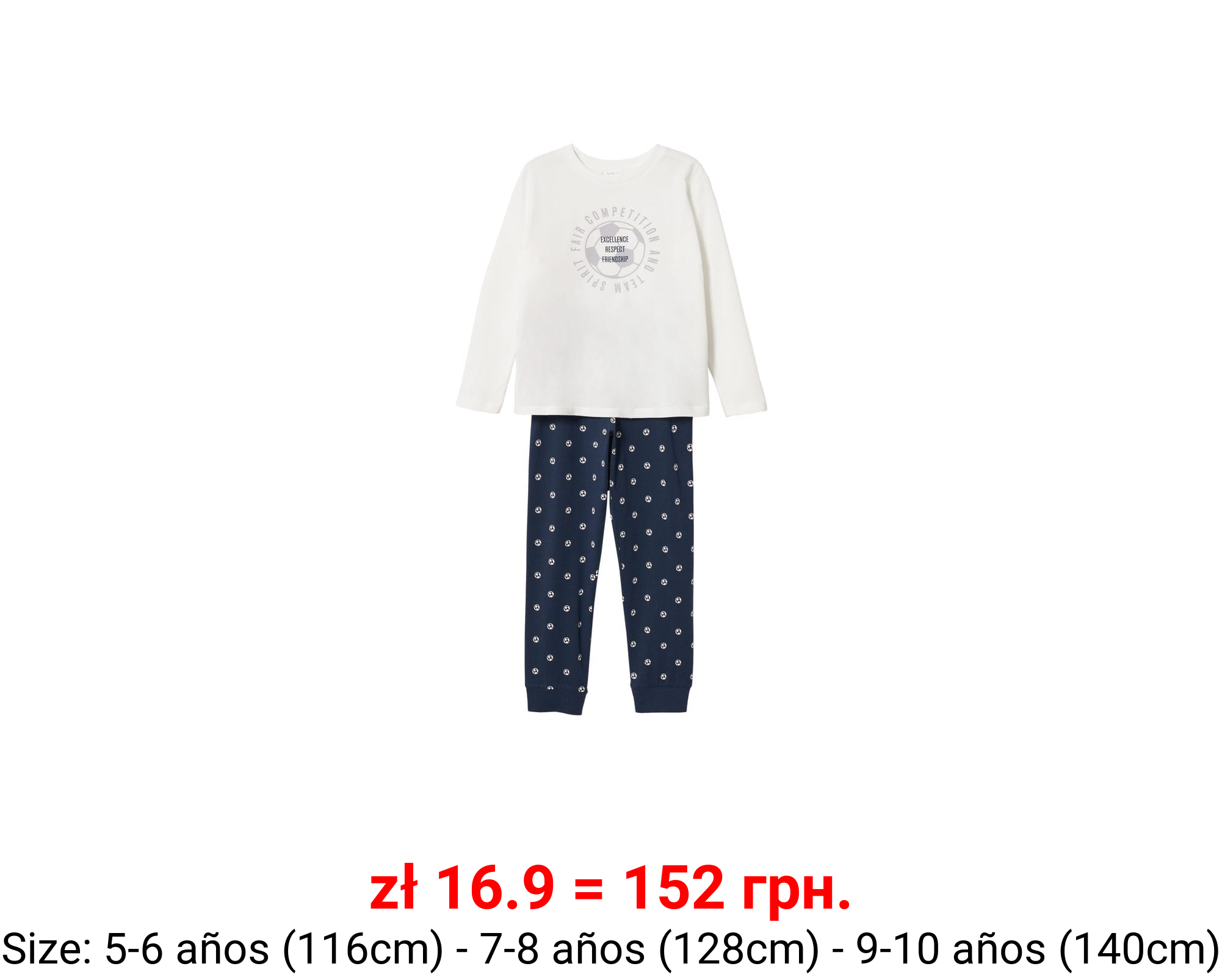 Pijama largo algodón