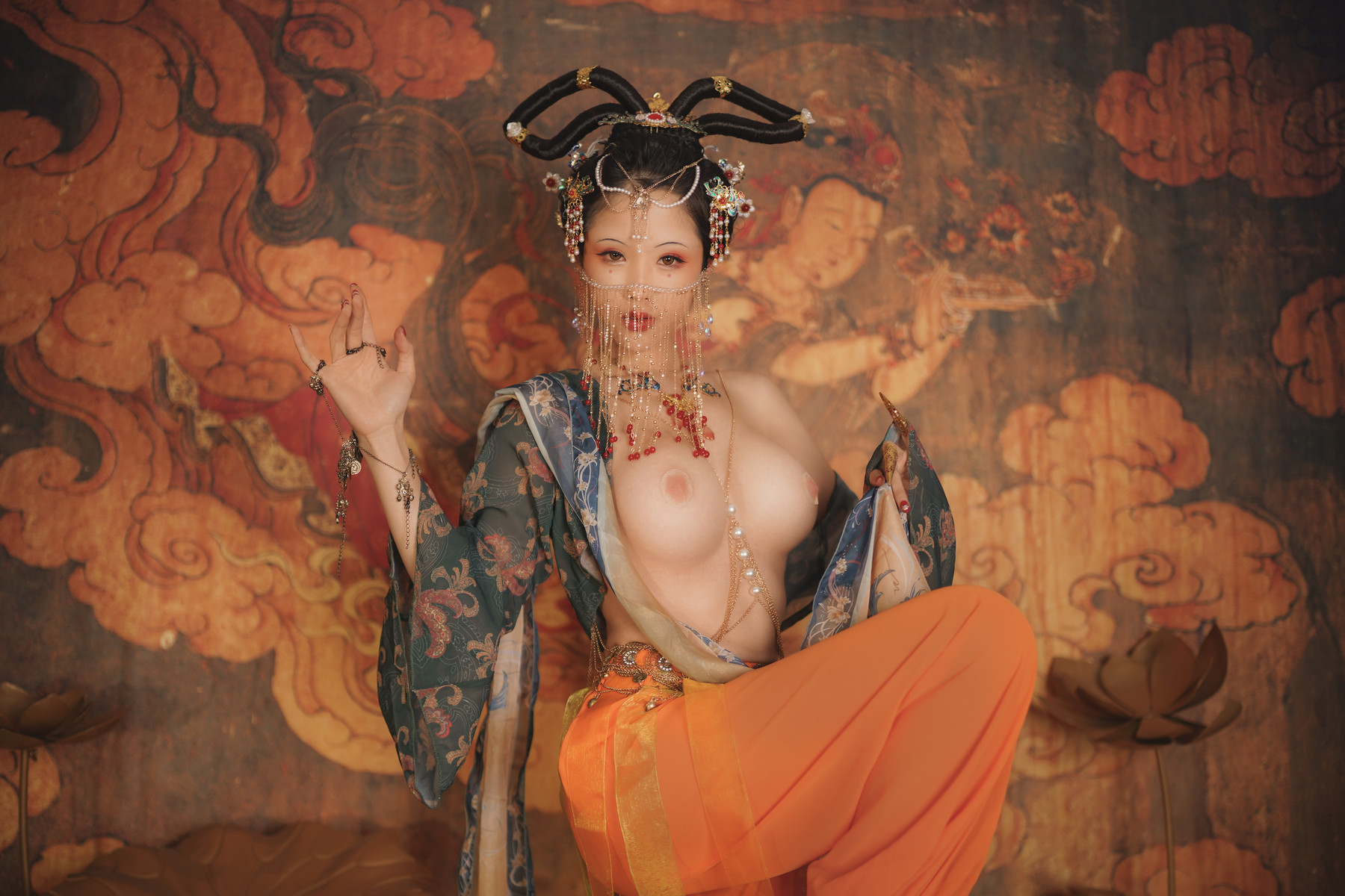 Cosplay 钛合金TiTi 画中仙 15