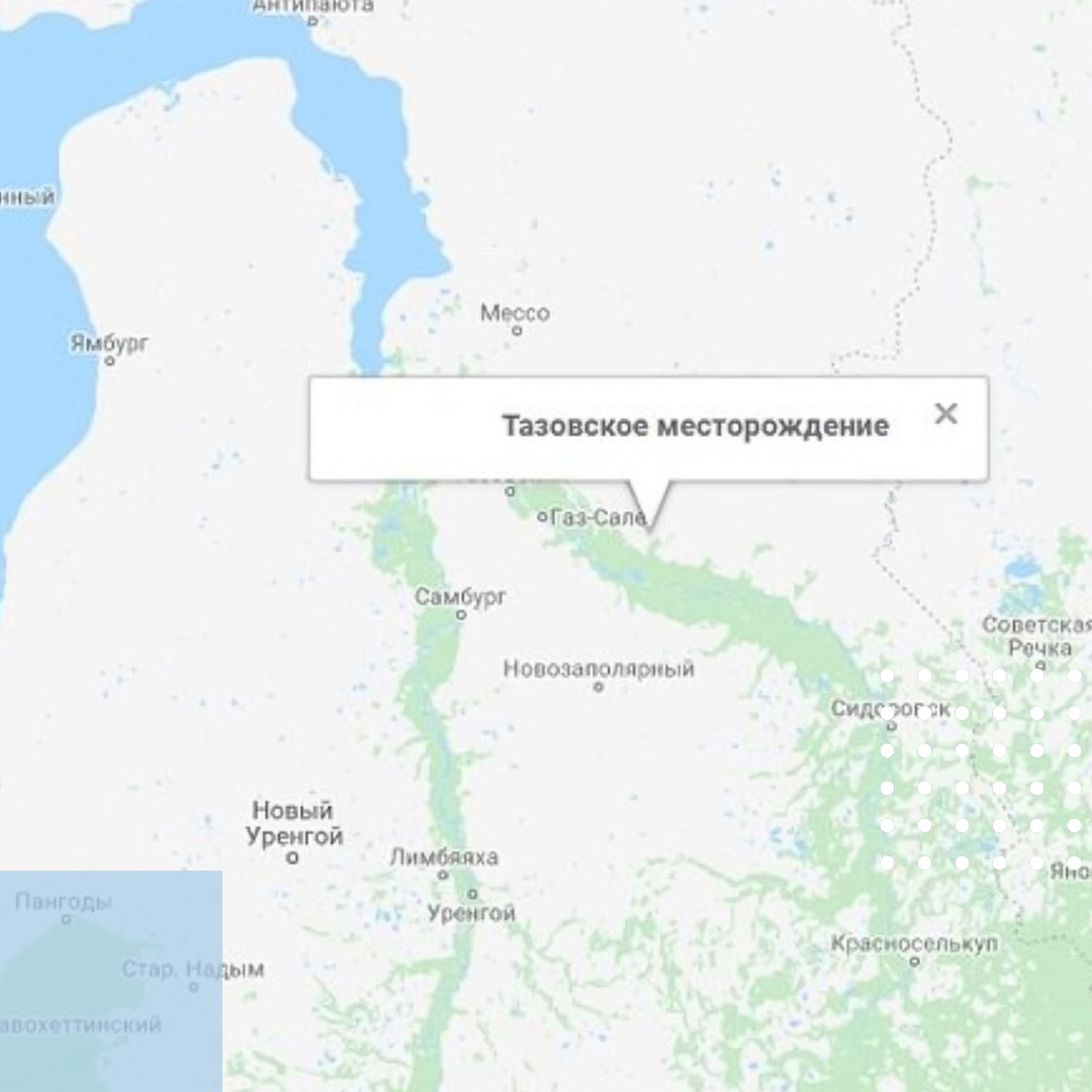 Восточно тазовское месторождение