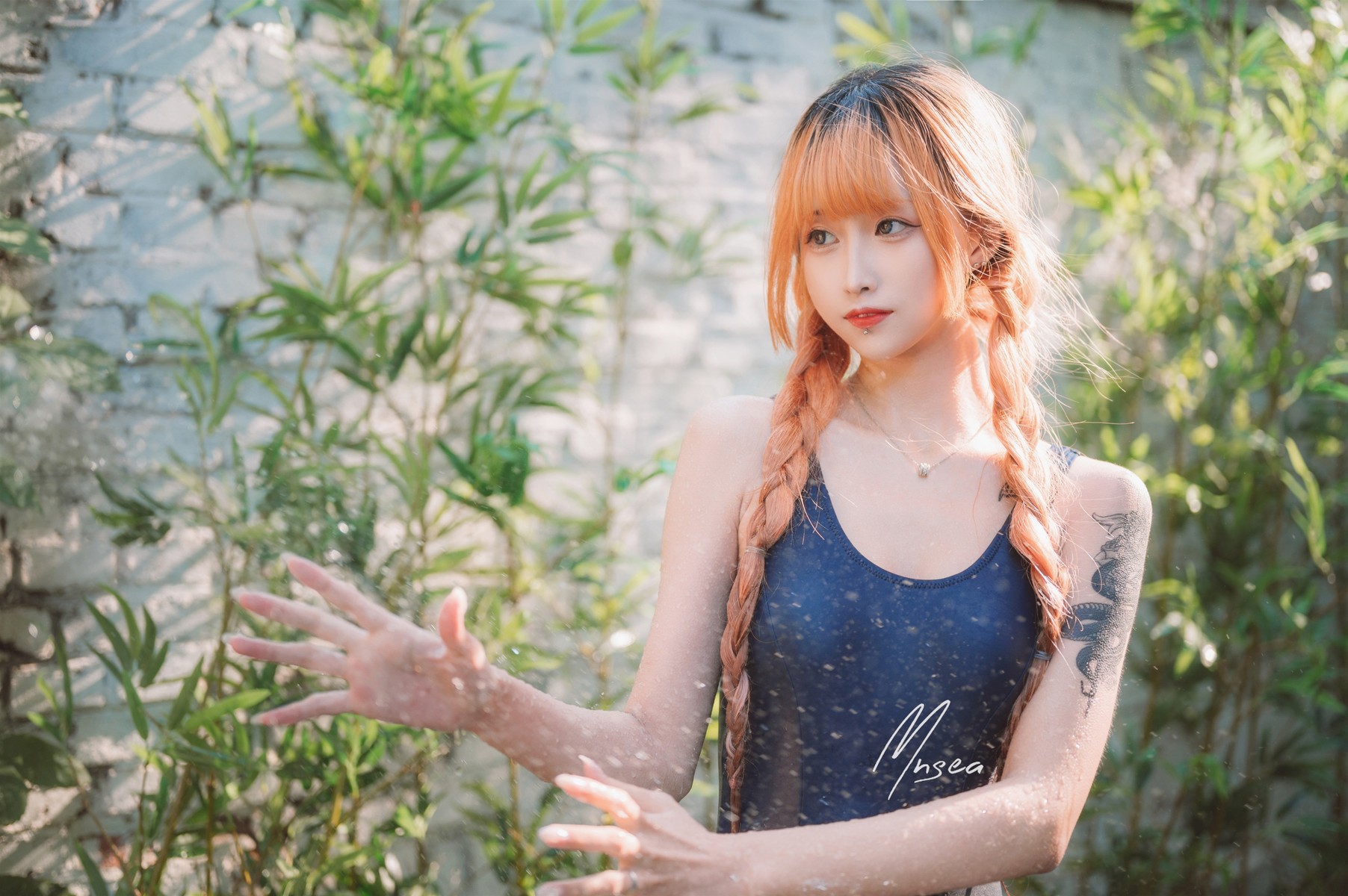 Cosplay 妹抖青写真 死库水 19
