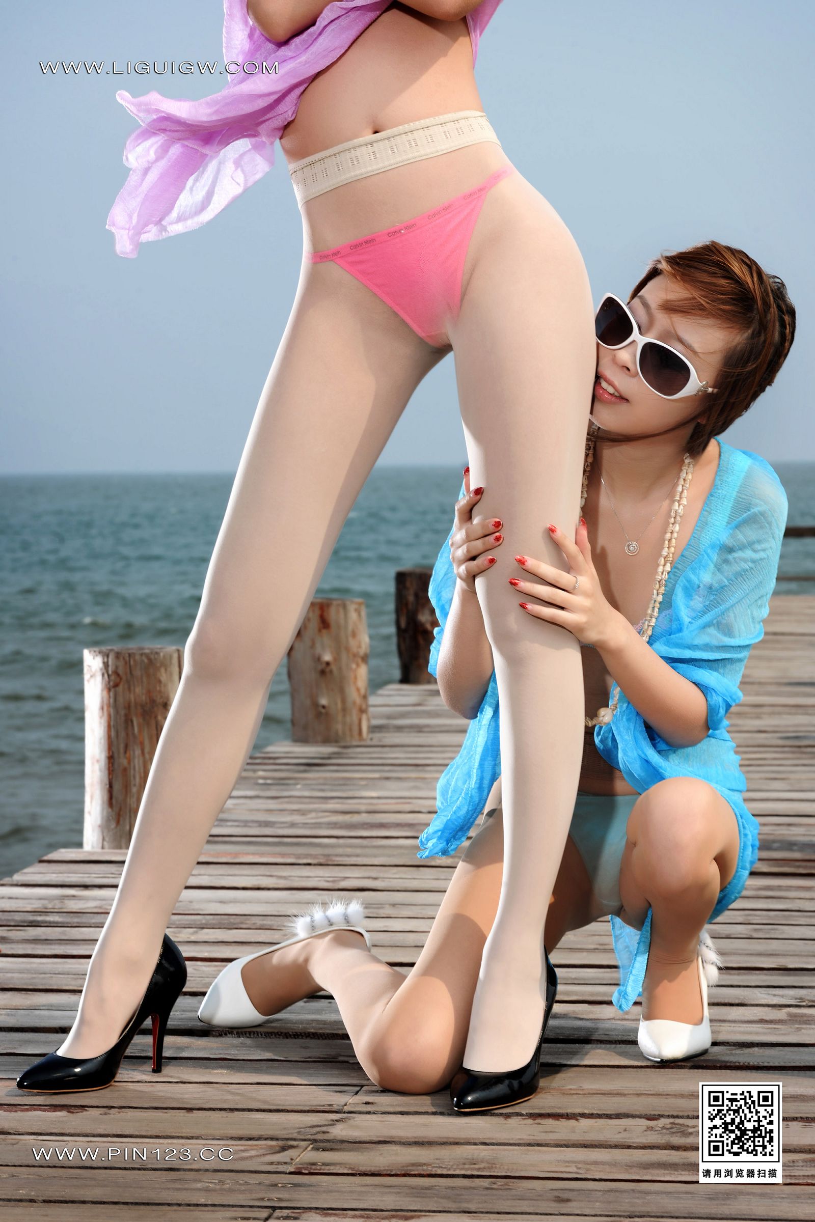 图片[12]-[Ligui丽柜]2023.08.17 丽柜典藏 Vicky＆桃子-六色网