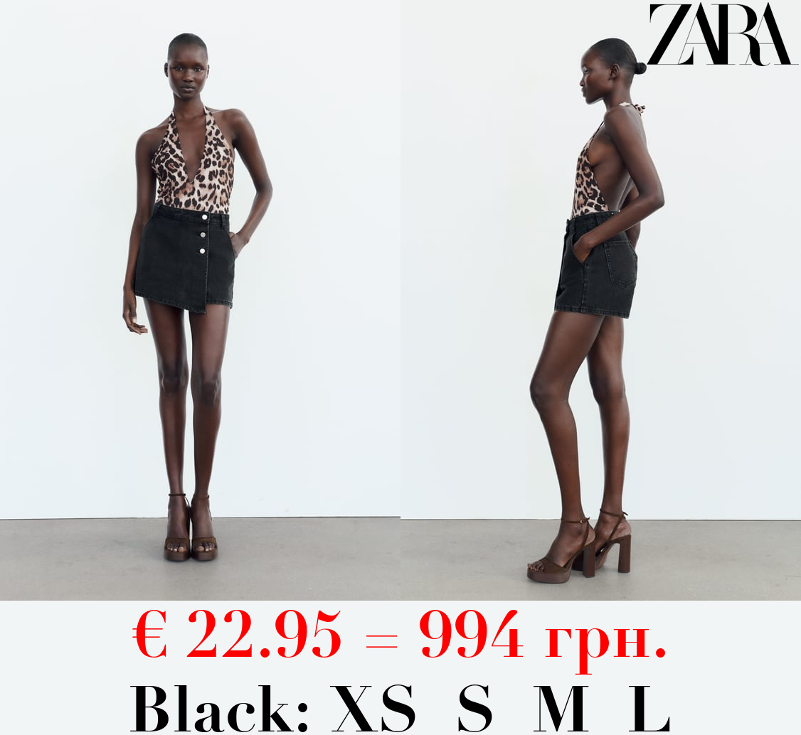 Z1975 DENIM CROSSOVER SKORTS