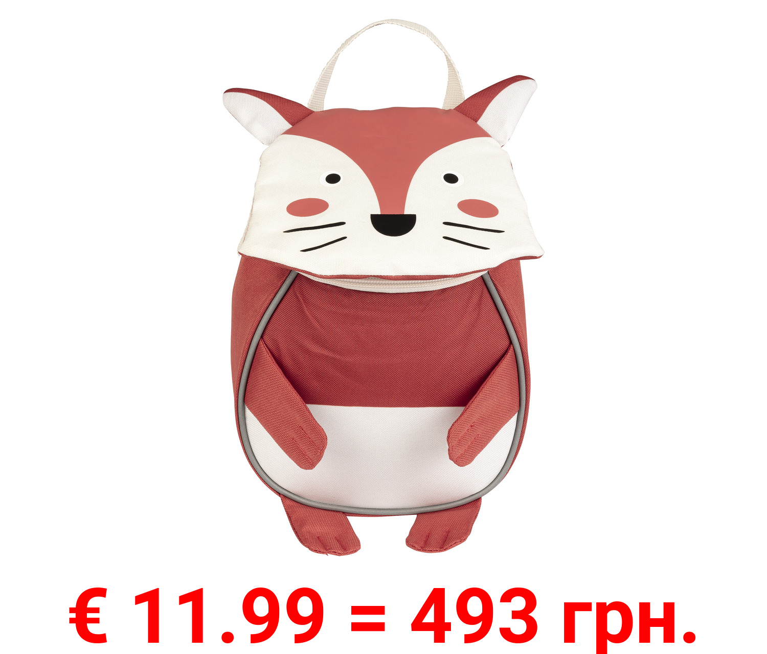 lupilu® Kinder Rucksack, mit Tier-Design