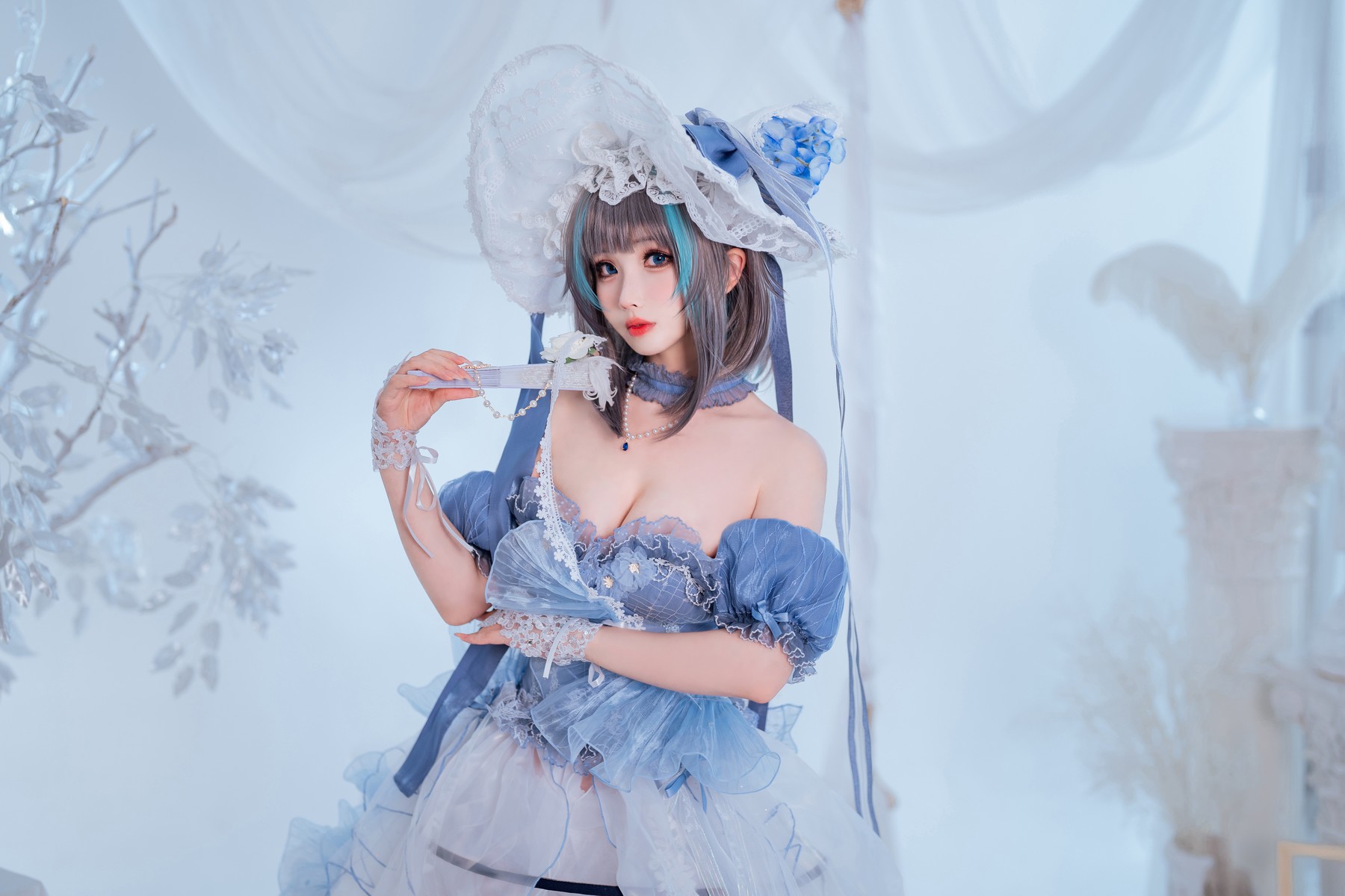 Cosplay Rioko凉凉子 柴郡冰雪公主 23
