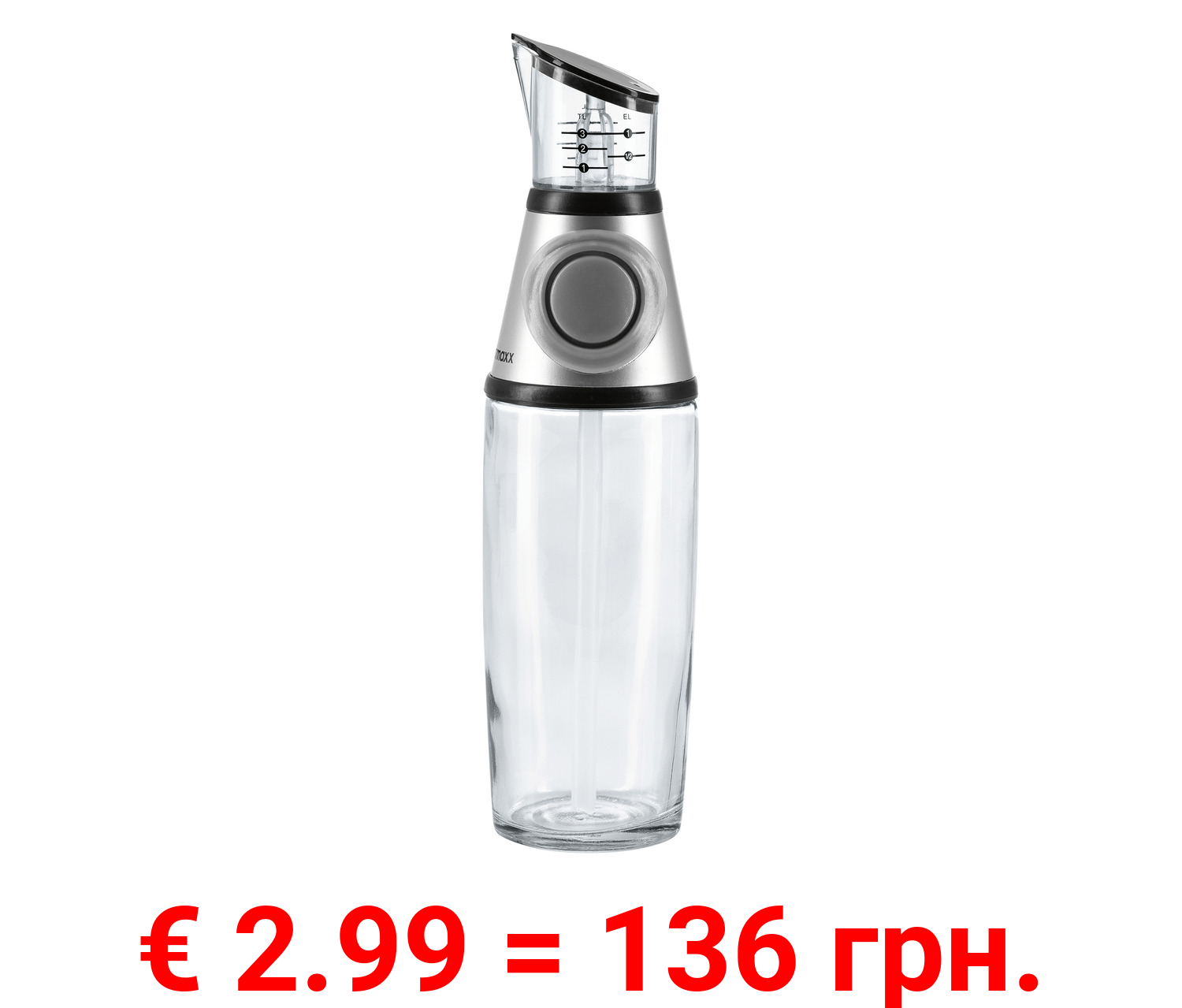 GOURMETmaxx Ölspender, inkl. Dosierhilfe und Skala
