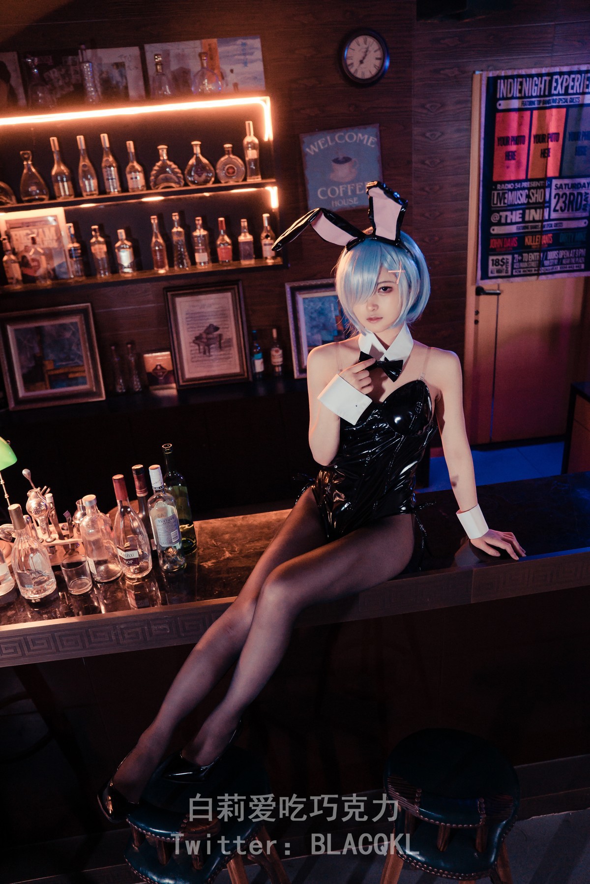 白莉愛吃巧克力 蕾姆兔女郎 17