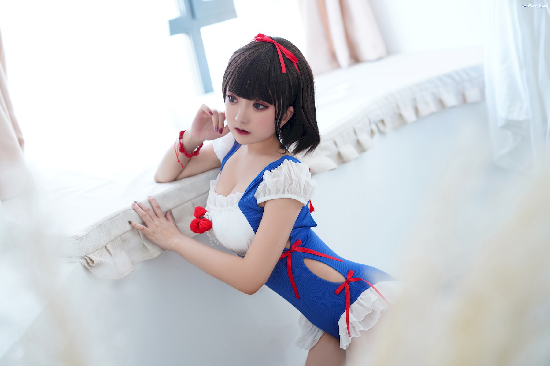 Cosplay 恩田直幸 夏日泳装 白雪姬 39