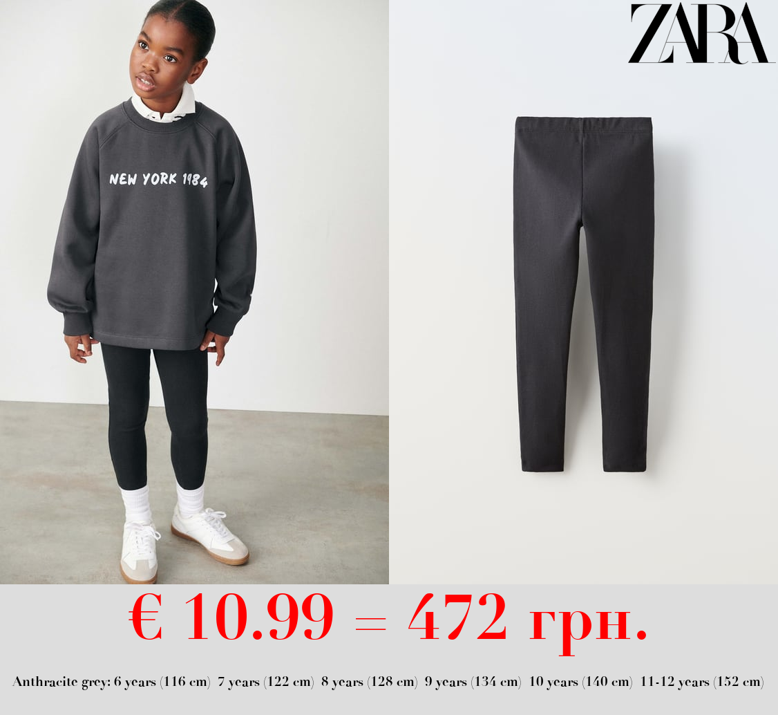 SWEATSHIRT AND LEGGINGS PACK WITH SLOGAN