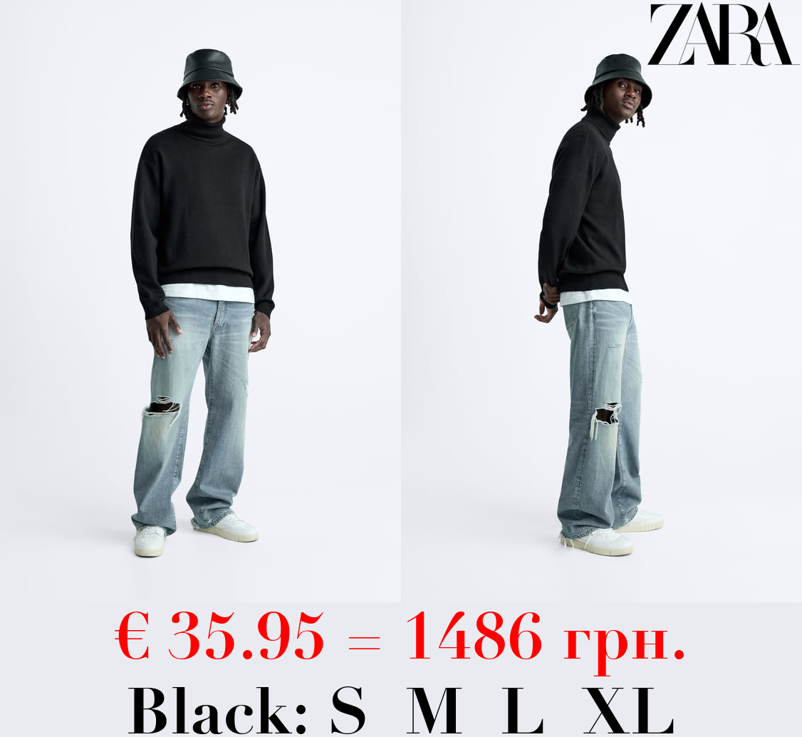 SOFT TURTLENECK SWEATER