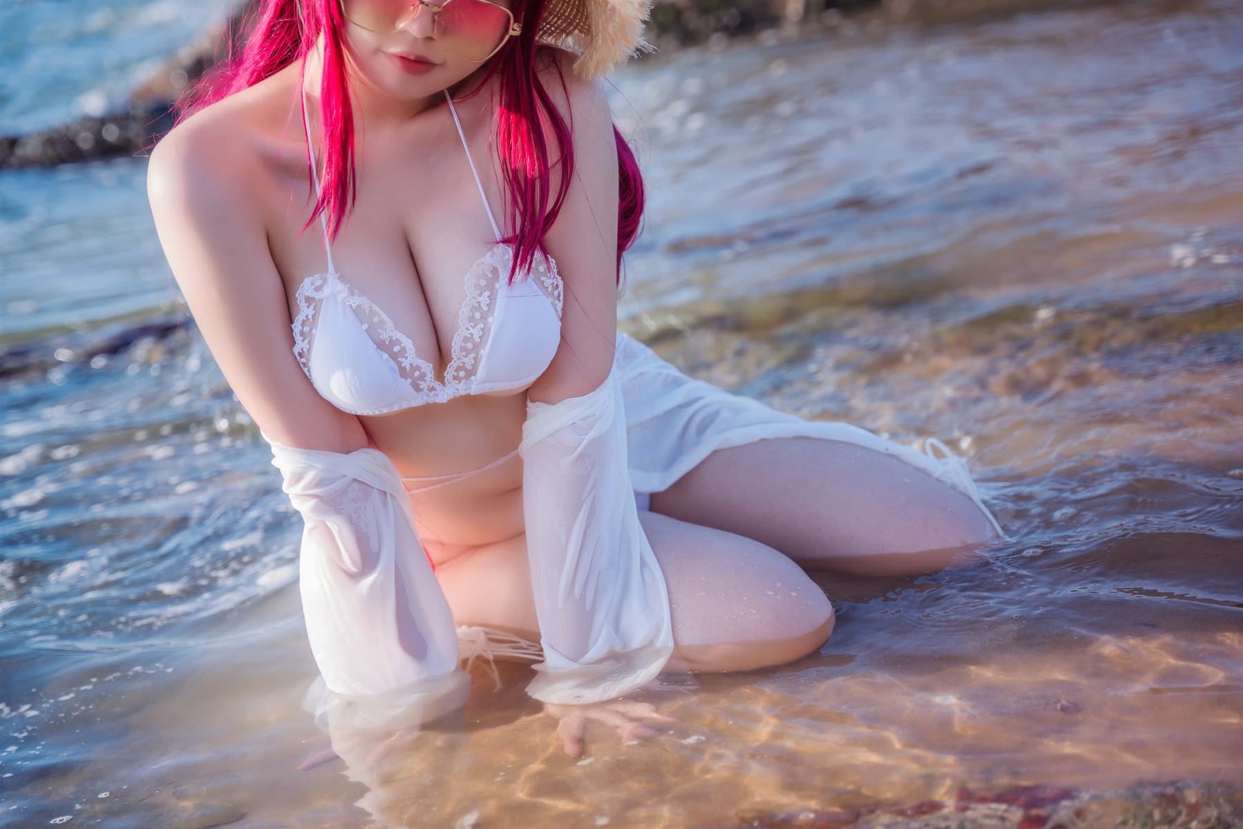 Ganlory 啊日日 Cosplay 絮库夫泳装 20