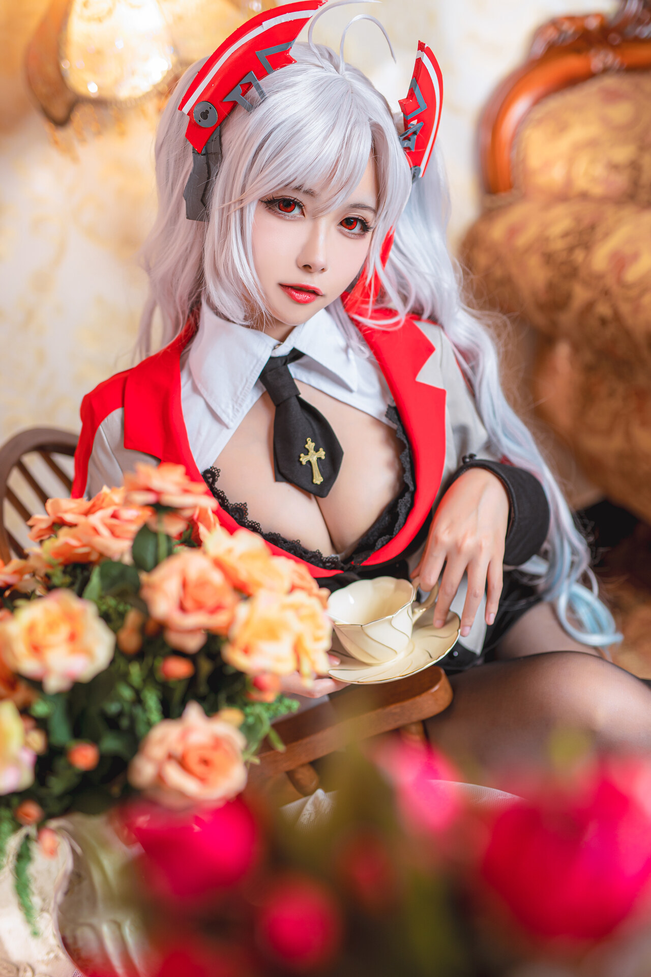 [Momoko葵葵] Prinz Eugen 欧根亲王 Teacher Ver. 15