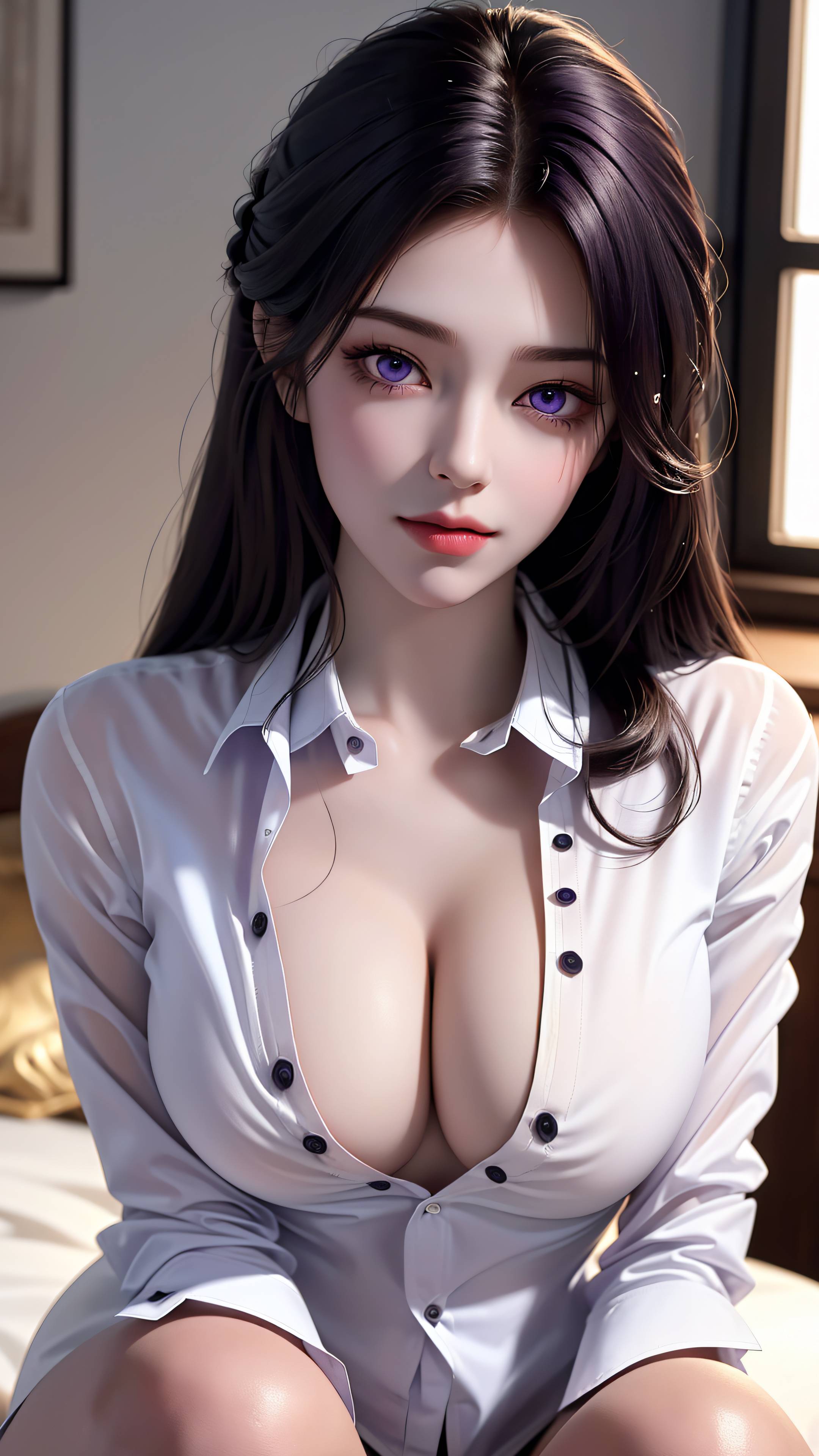 图片[48]-完美世界-月婵 白色衬衫-六色网