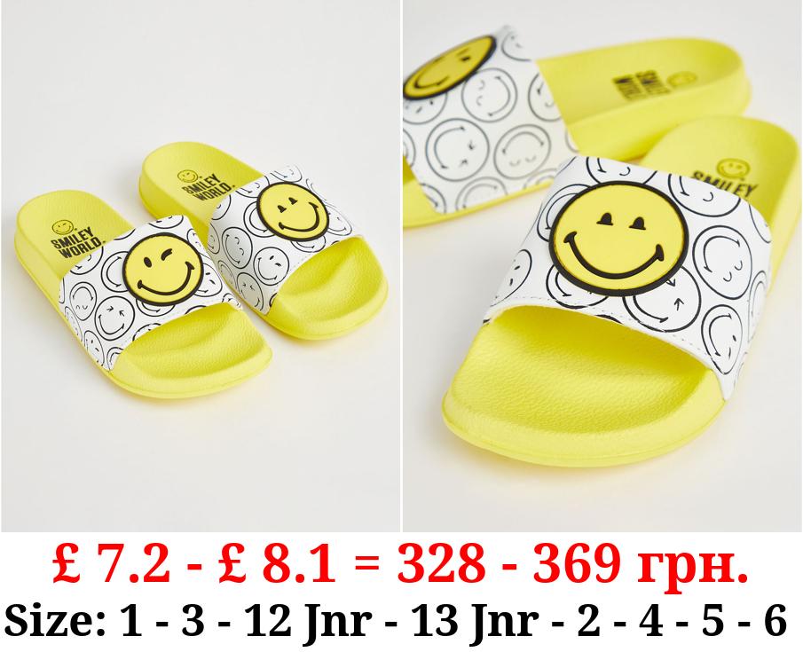 SMILEYWORLD Yellow Sliders