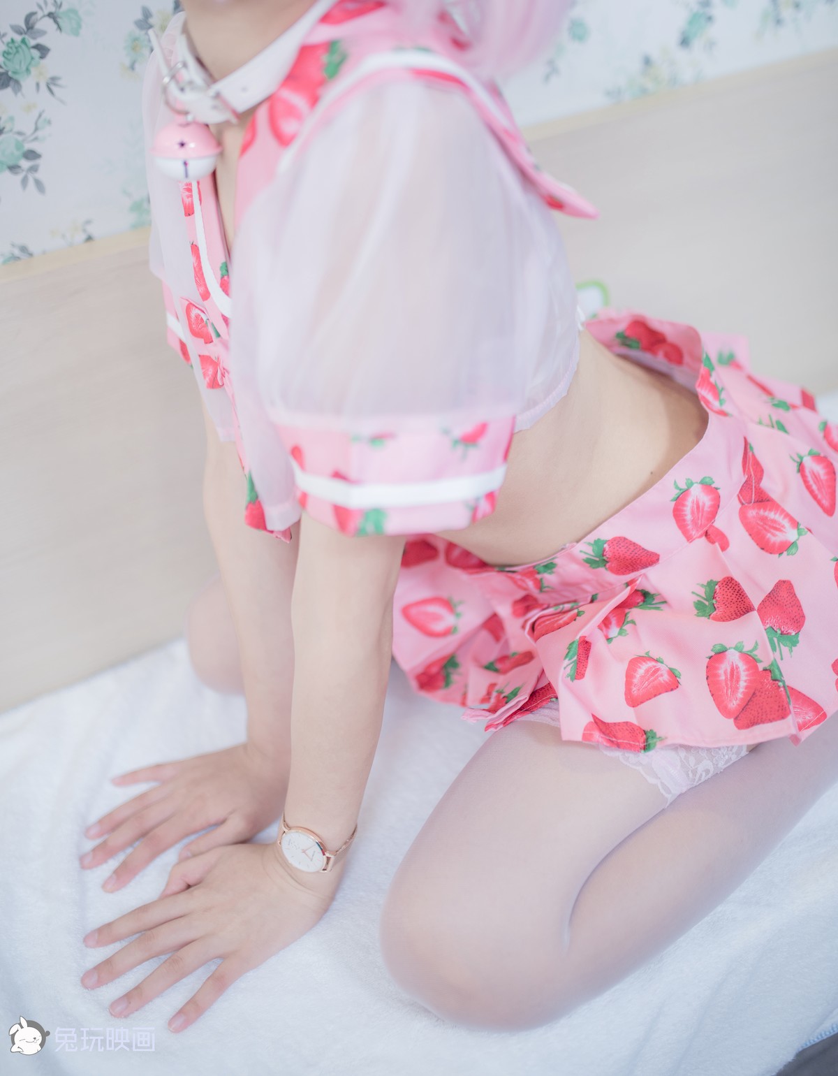 Cosplay 兔玩映画 草莓裙 27