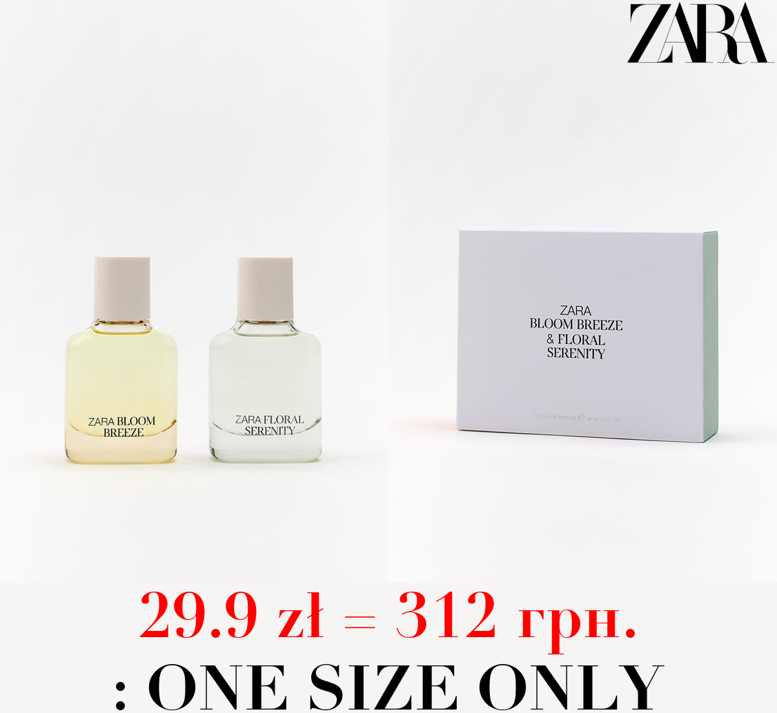 BLOOM BREEZE + FLORAL SERENITY 30 ML / 1.01 oz + 30 ML / 1.01 oz