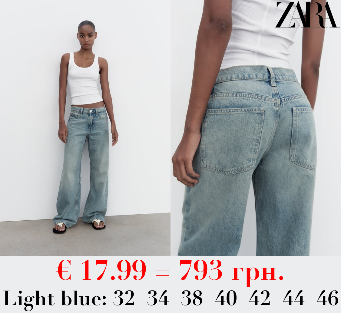 TRF RELAXED FIT MID-RISE JEANS