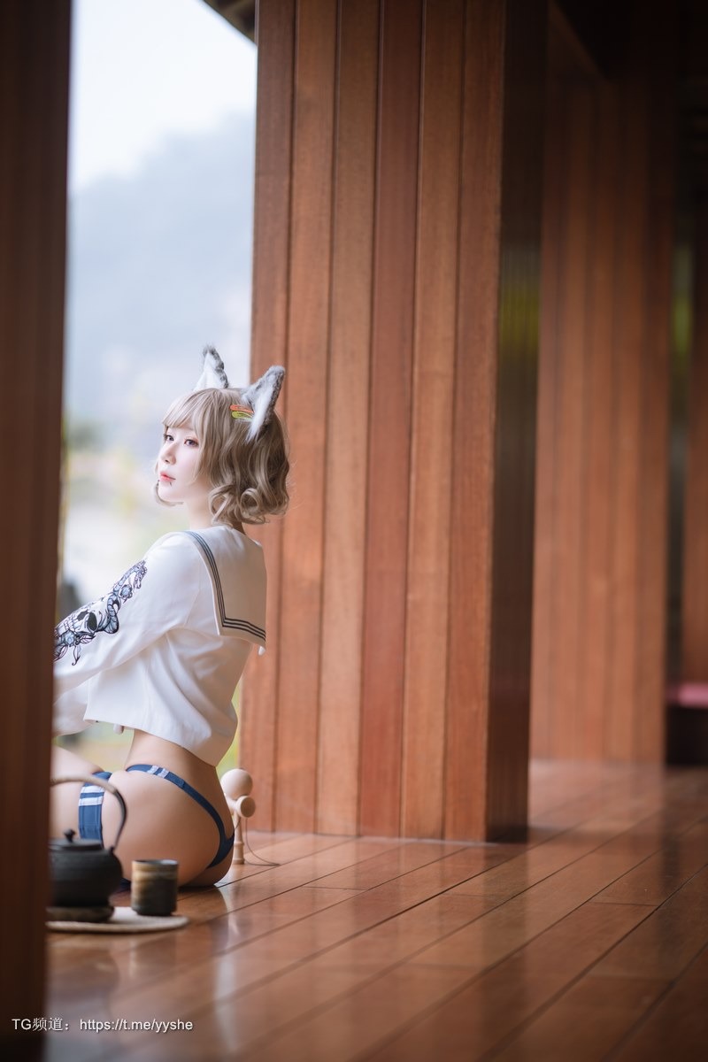 [Cos]阿包也是兔娘 - X型体操服 [30P] 13
