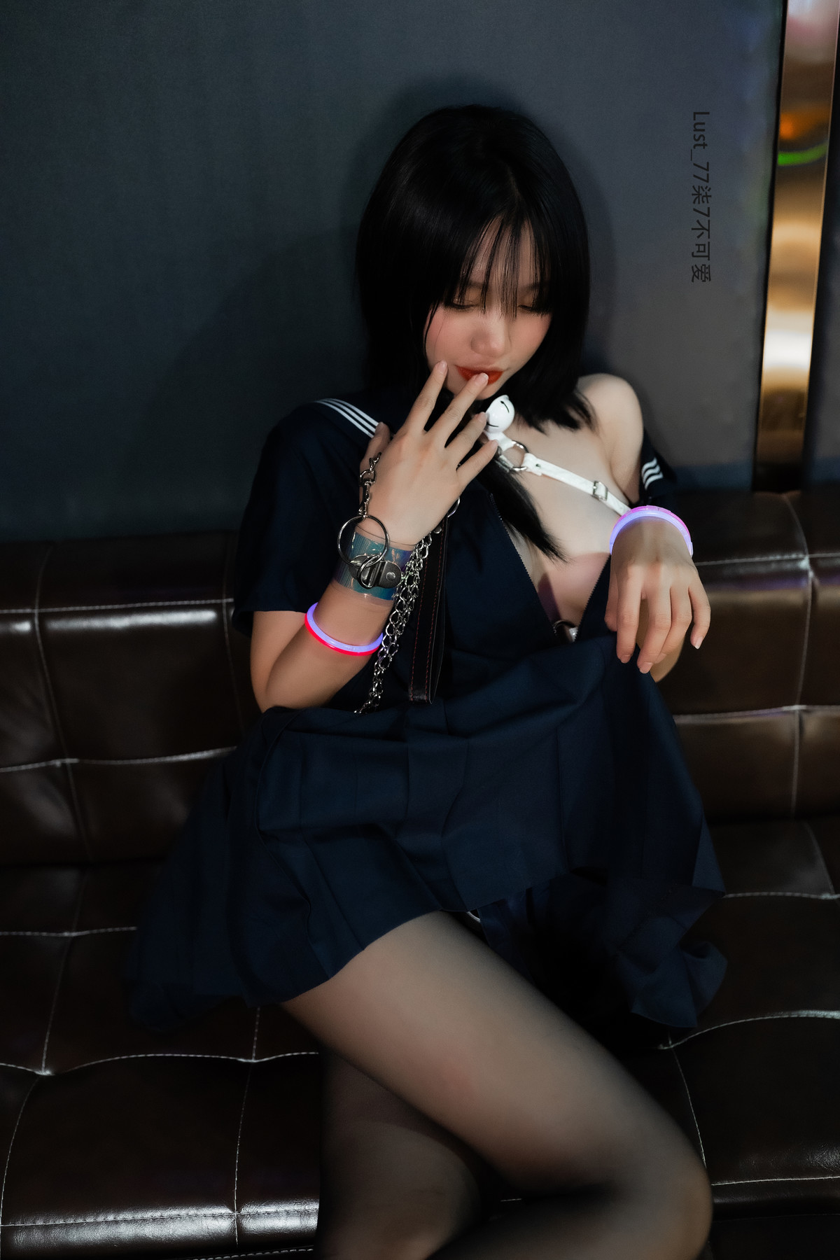 Cosplay 柒柒要乖哦 反差JK少女 Set.01 30