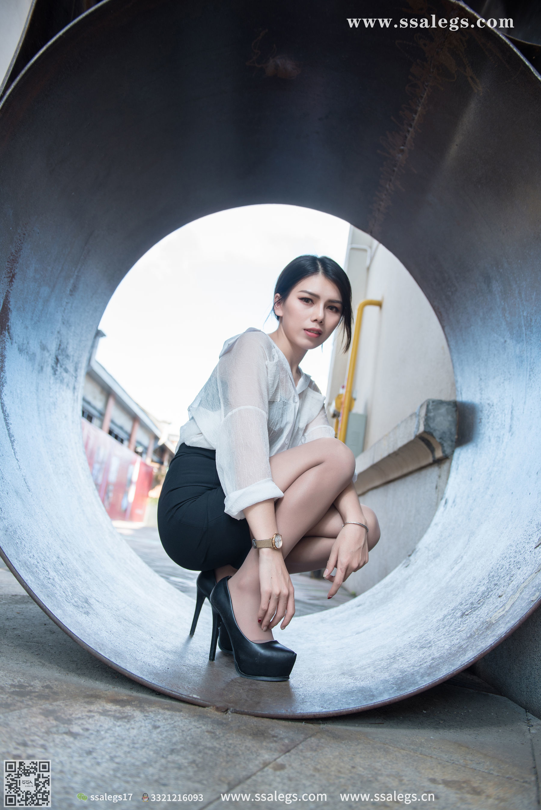 [SSA丝社]超清写真_No.021_混血美女芷沫_浪漫咖啡色丝袜-写真图集共93P 8