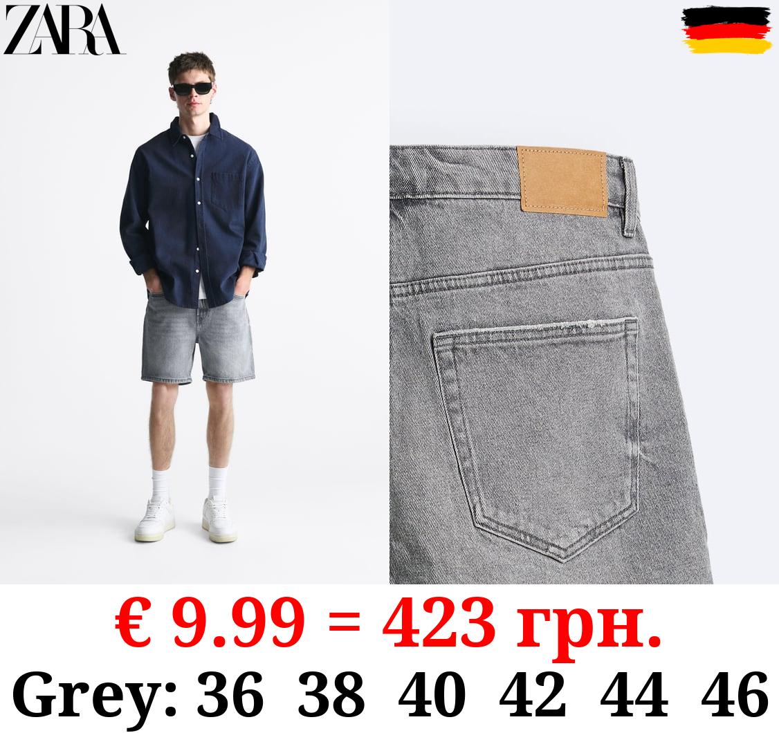 BASIC DENIM BERMUDA SHORTS