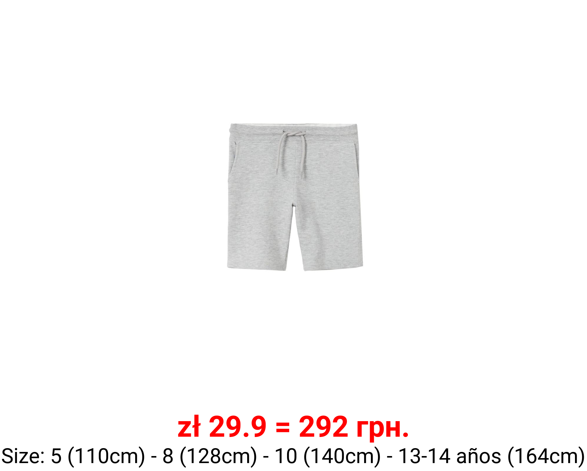 Bermudas jogger algodón